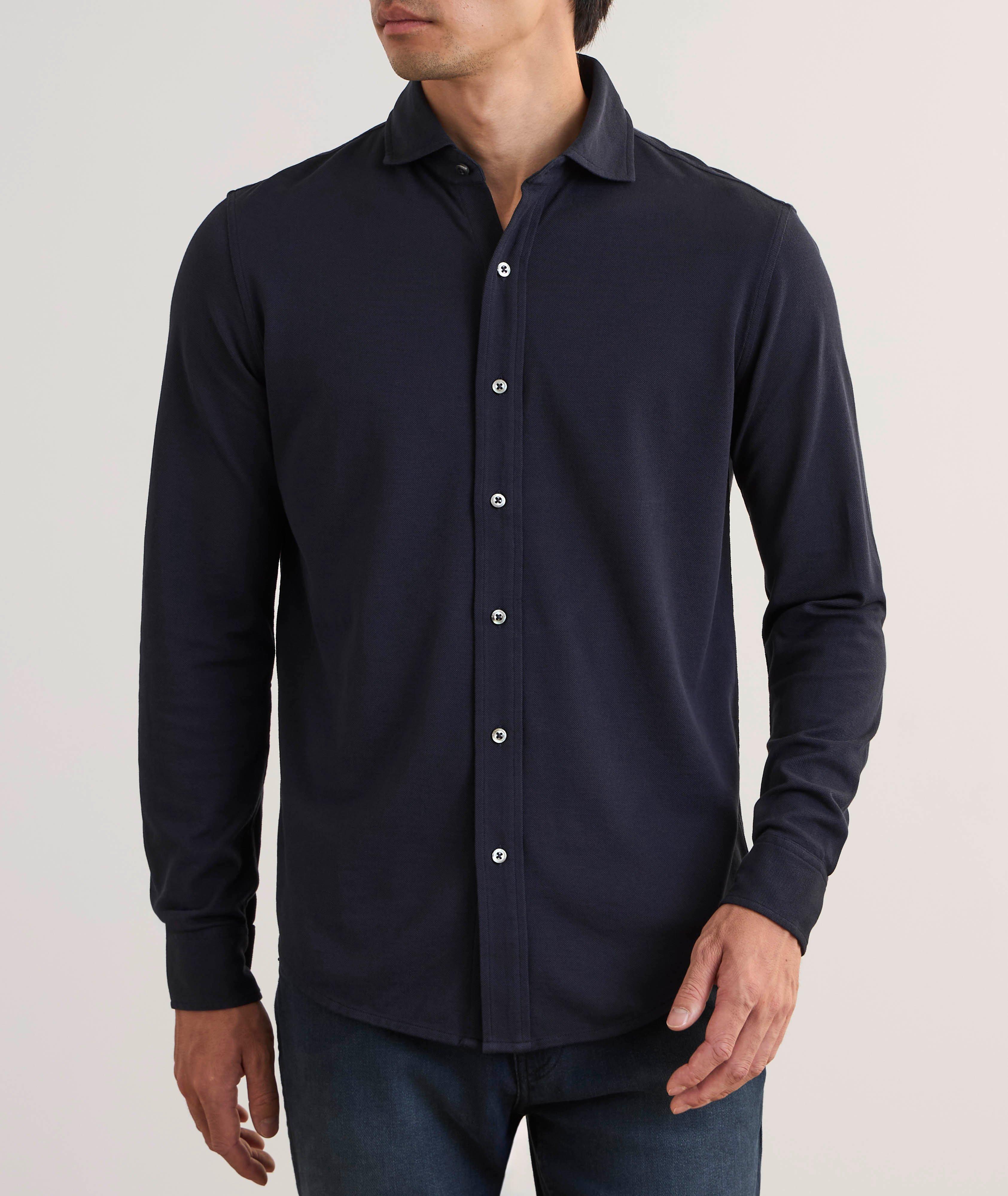 Cotton Piqué Shirt  image 1