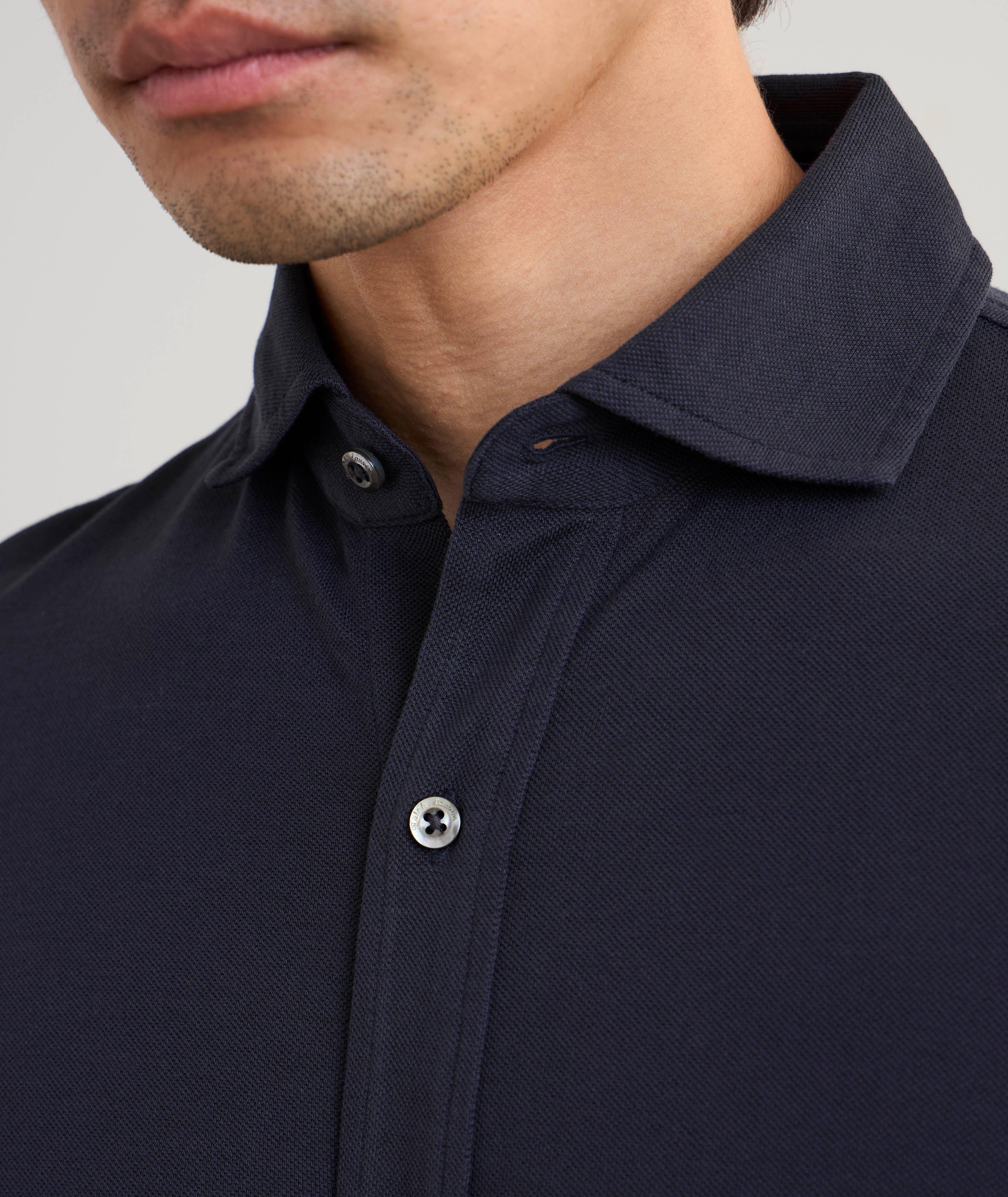 Cotton Piqué Shirt  image 2
