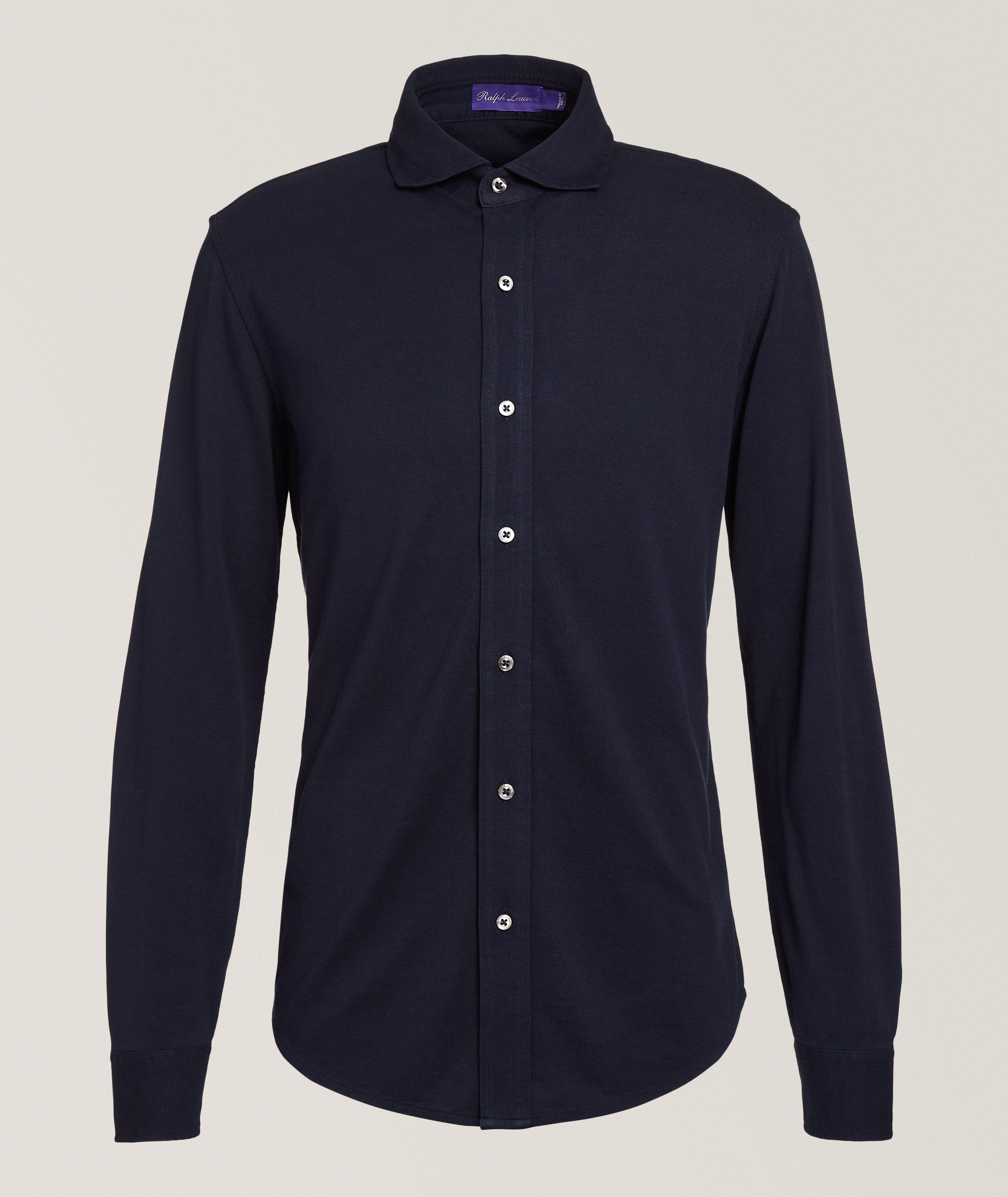 Cotton Piqué Shirt  image 0