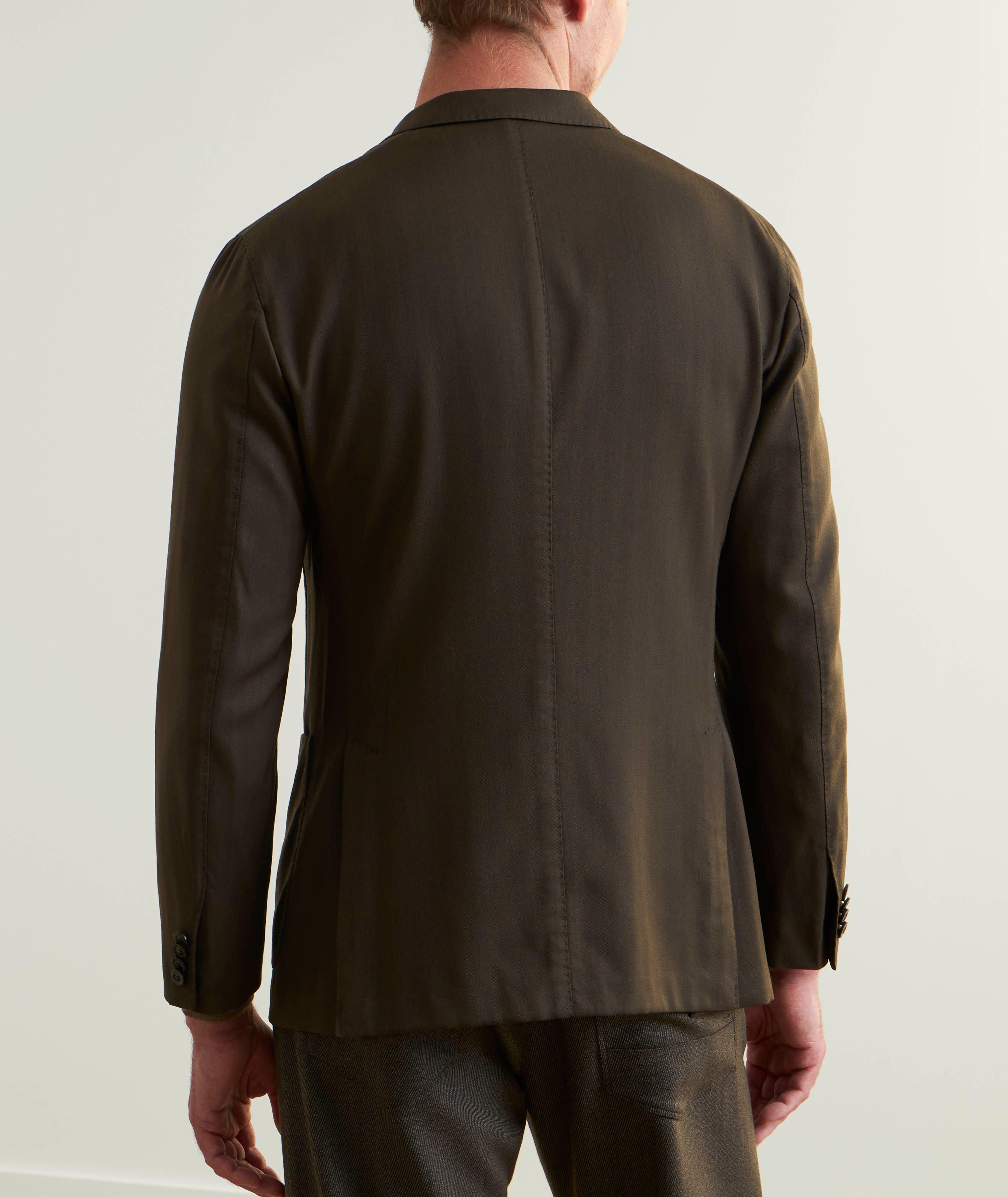 Herringbone Garment Dyed Sport Jacket image 2