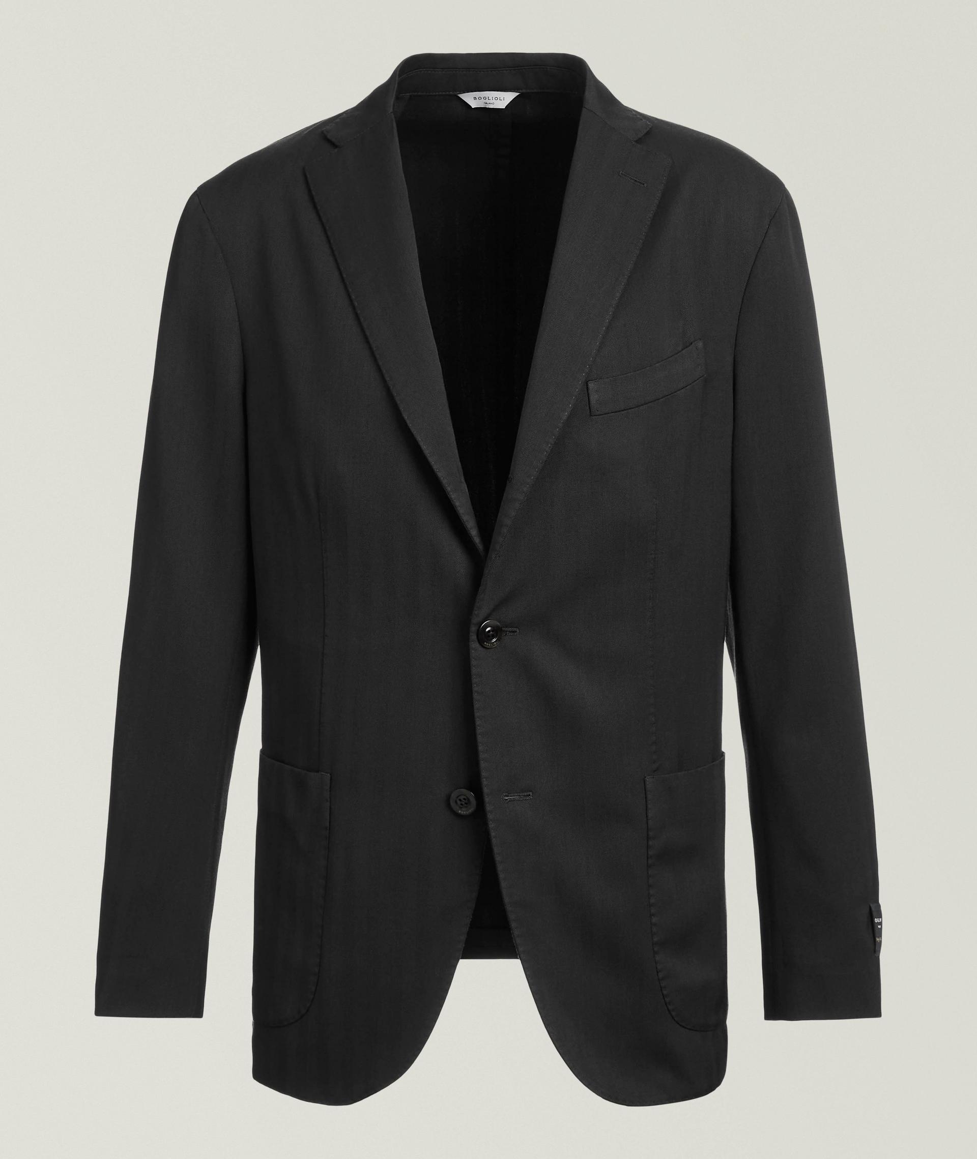 Herringbone Garment Dyed Sport Jacket image 0