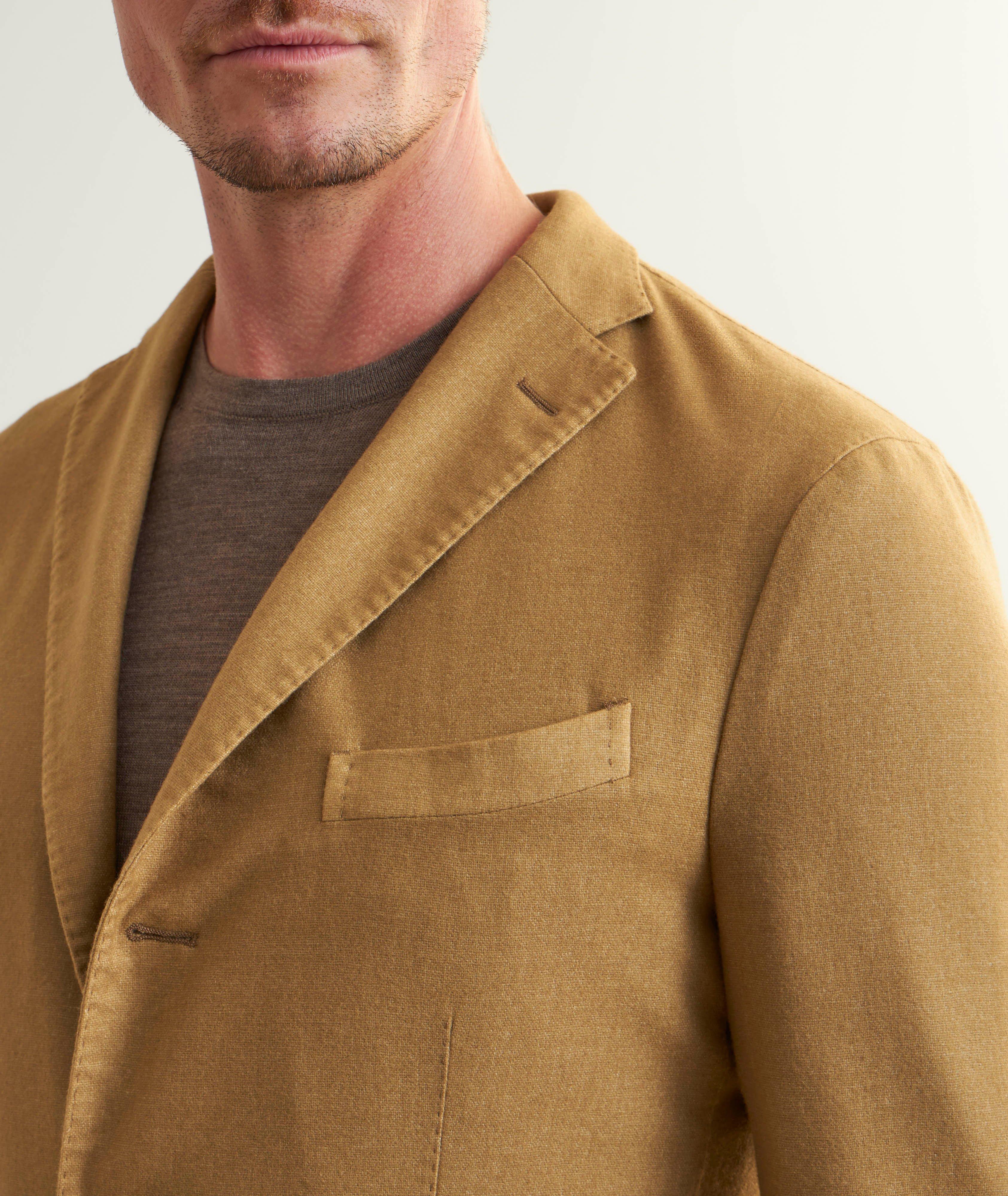 Garment Dyed Wool-Blend Sport Jacket image 3