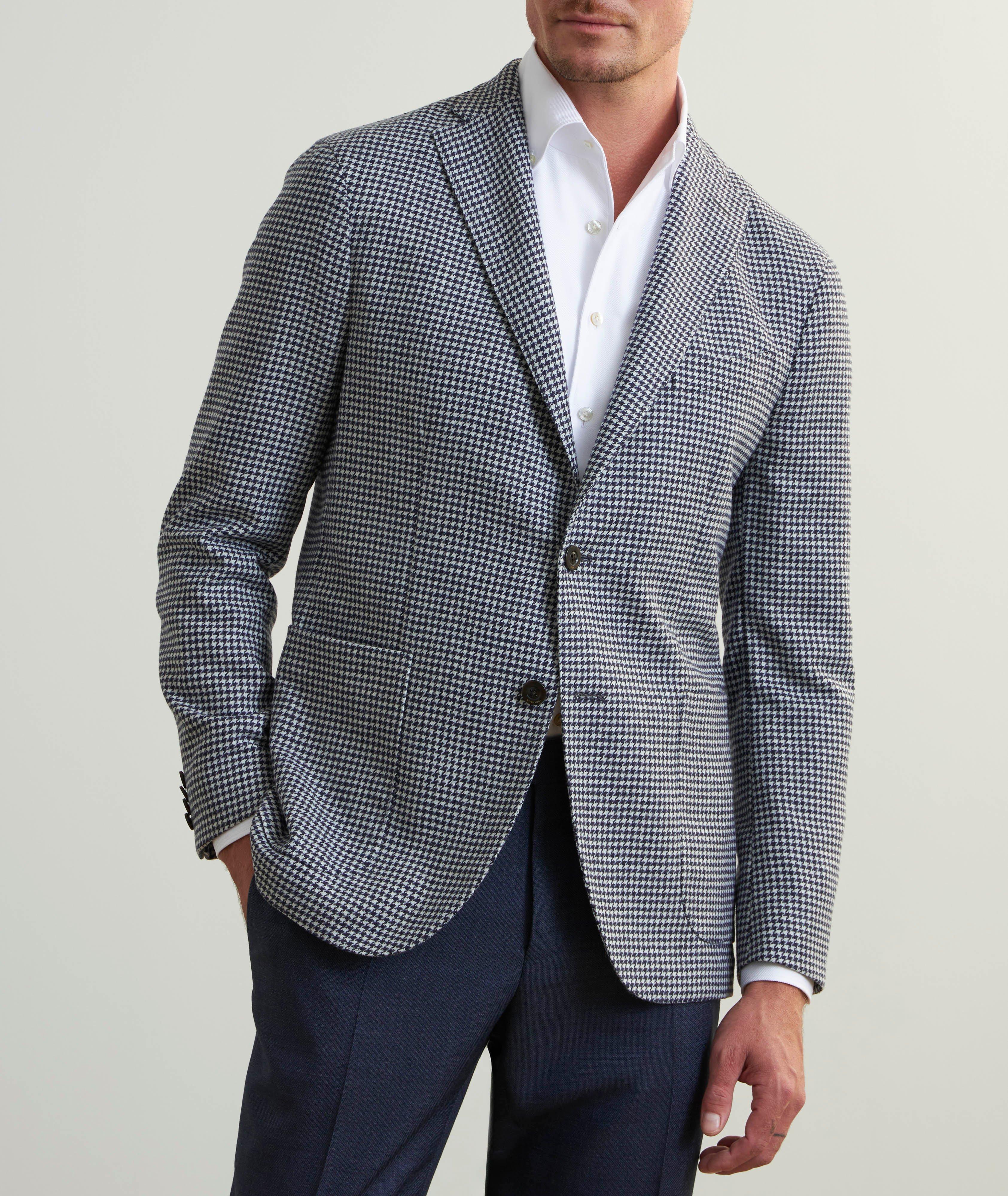 Houndstooth Garment Dyed Sport Jacket image 1
