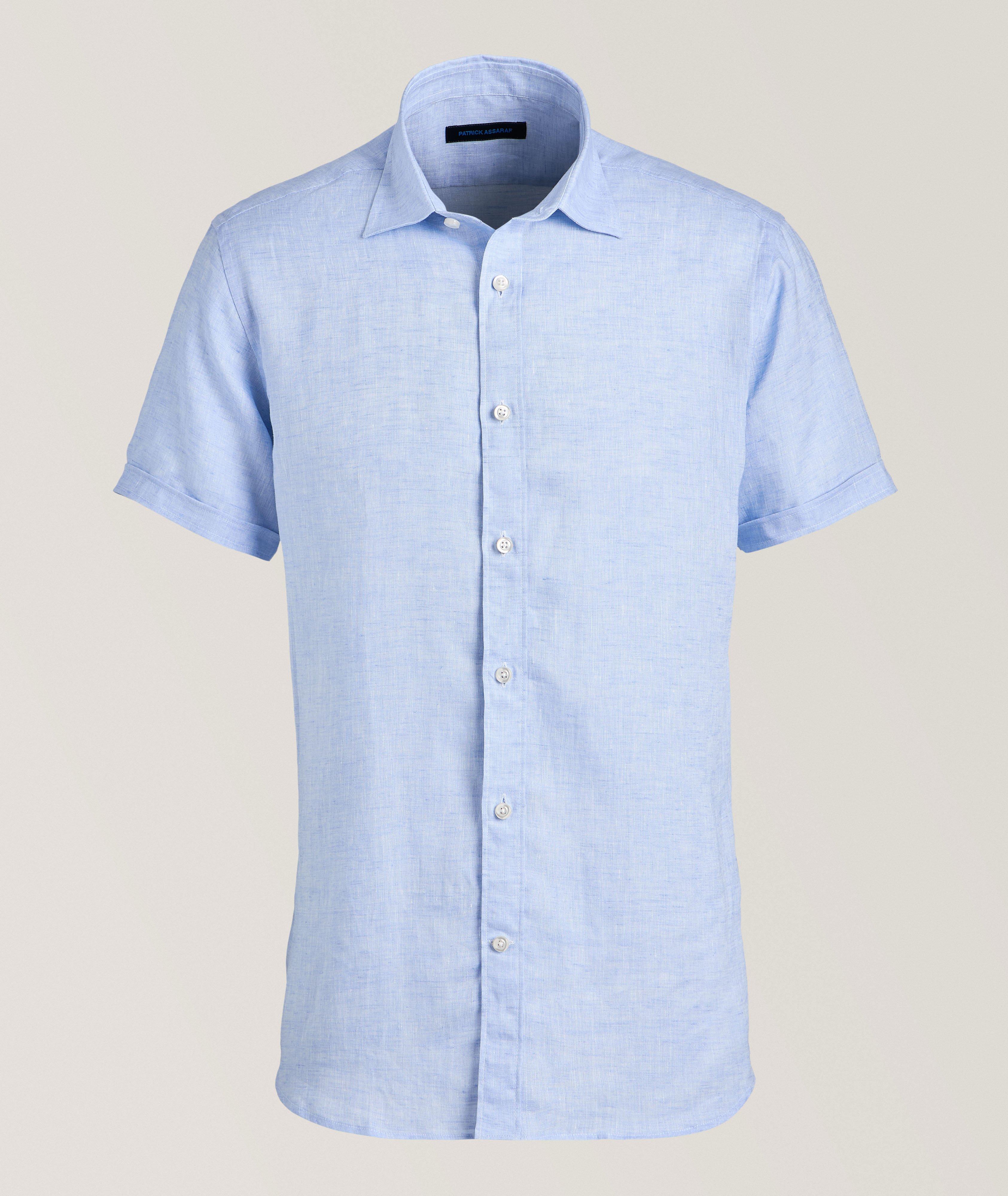 Chemise en toile chambray de lin image 0