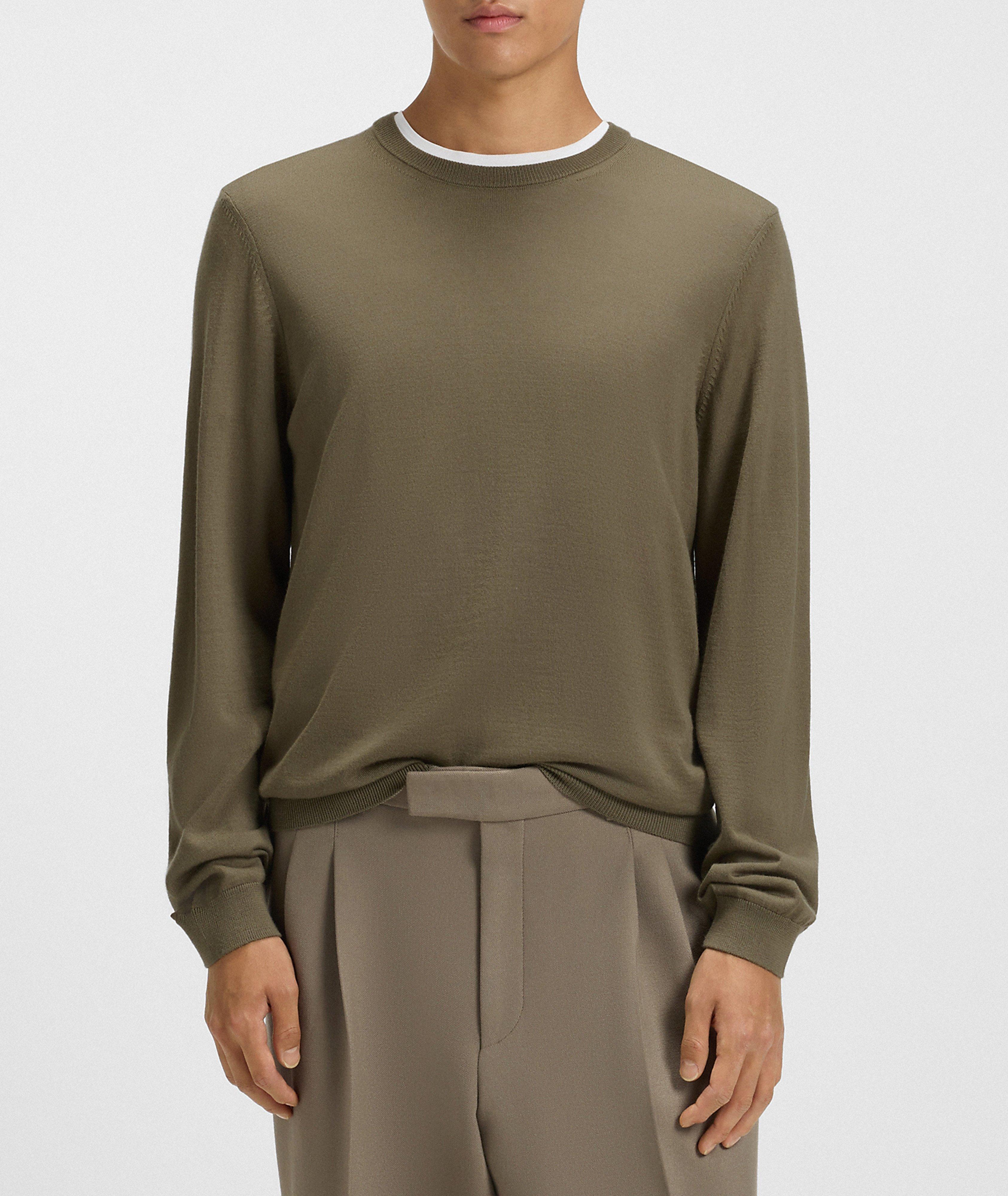 Leno Extrafine Merino Wool Sweater  image 1
