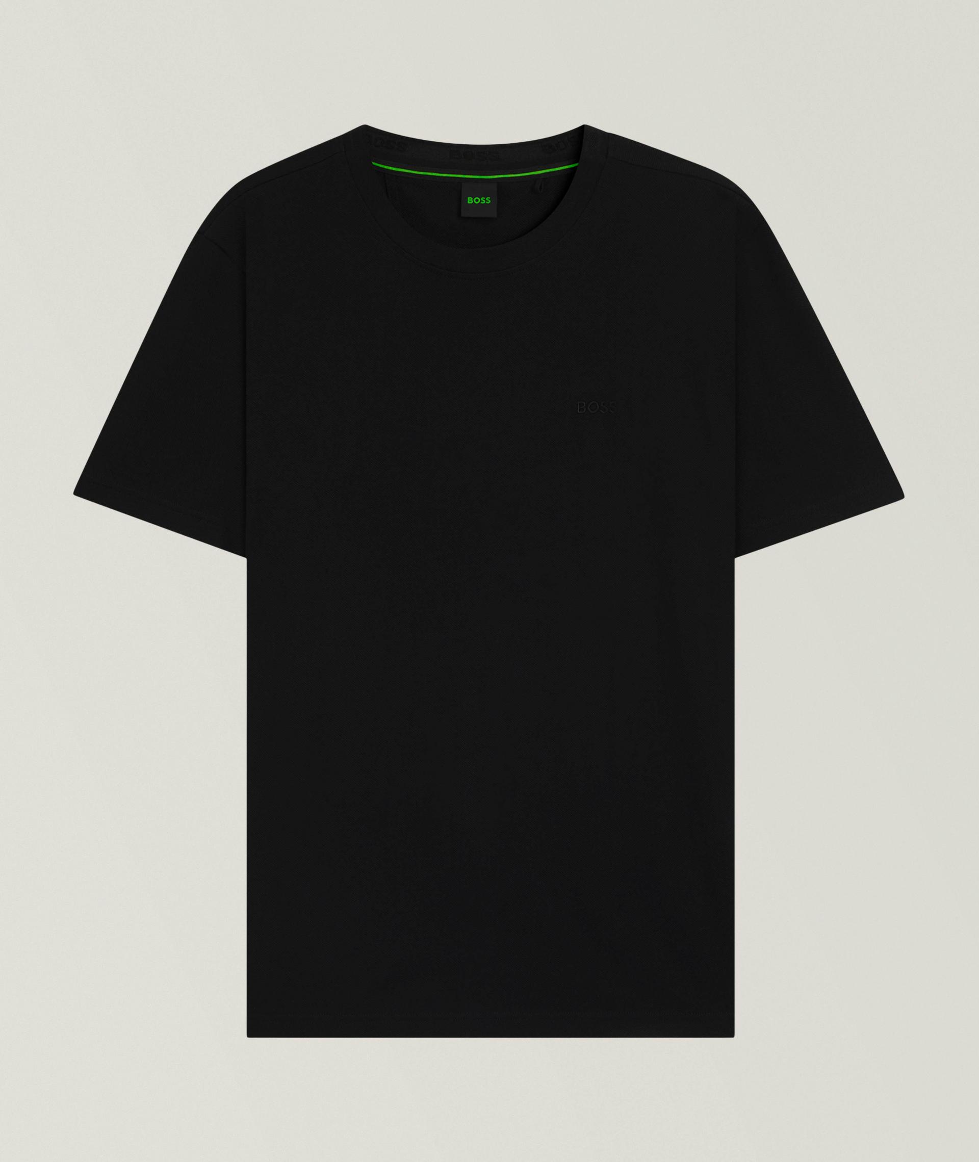 Taddy Embroidered-Logo Piqué T-Shirt image 0