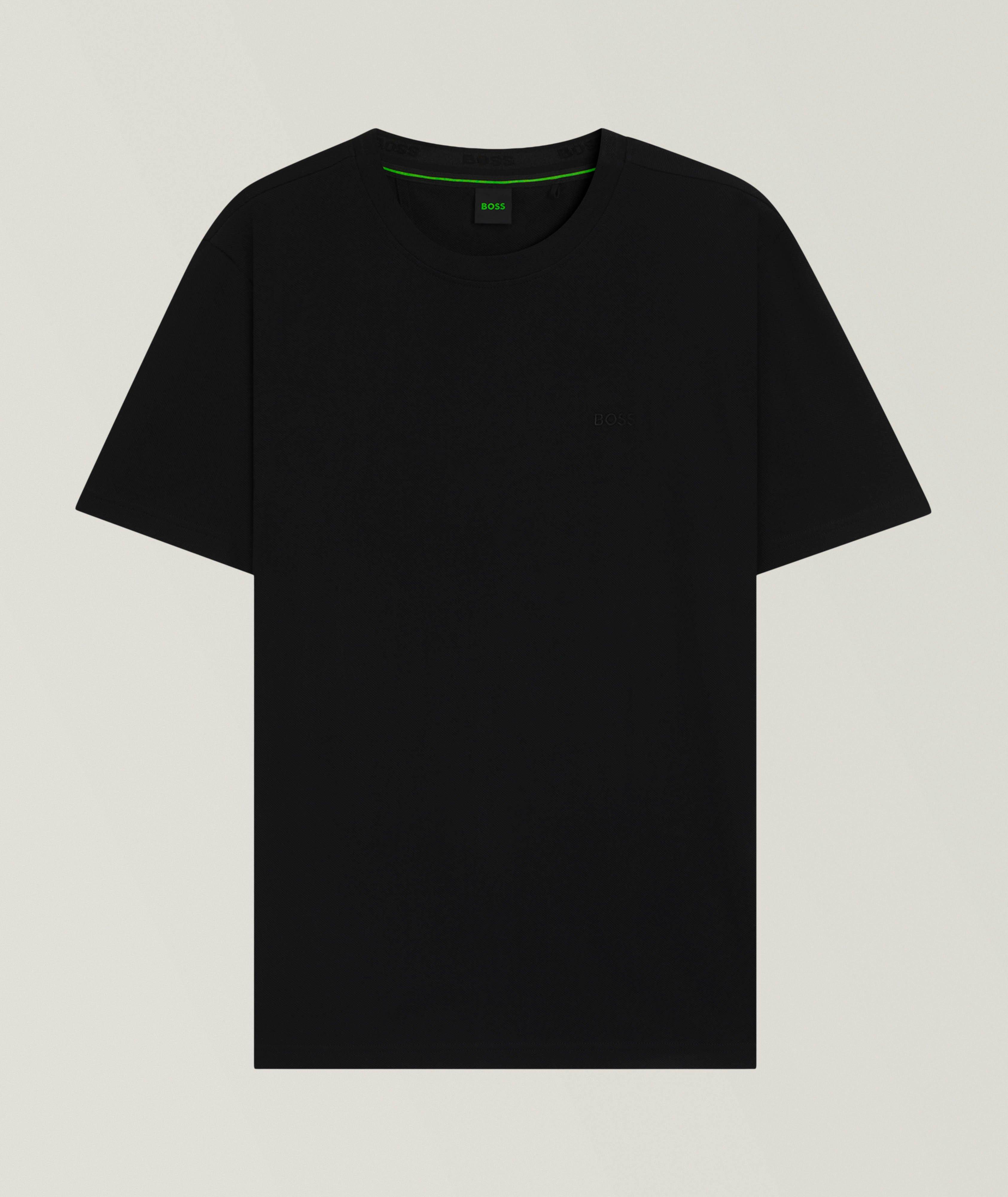 Taddy Embroidered-Logo Piqué T-Shirt image 0