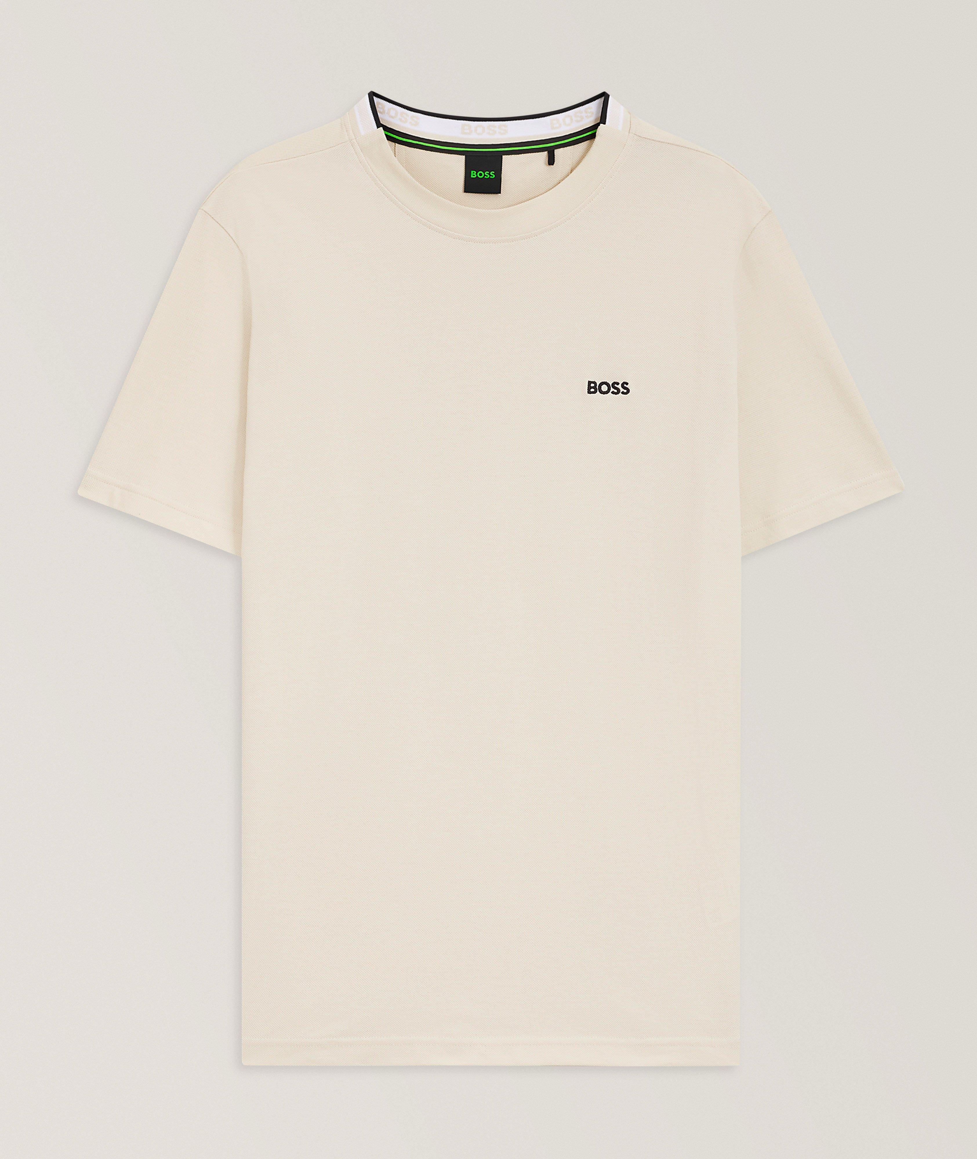 Taddy Back Collar Piqué T-Shirt image 0
