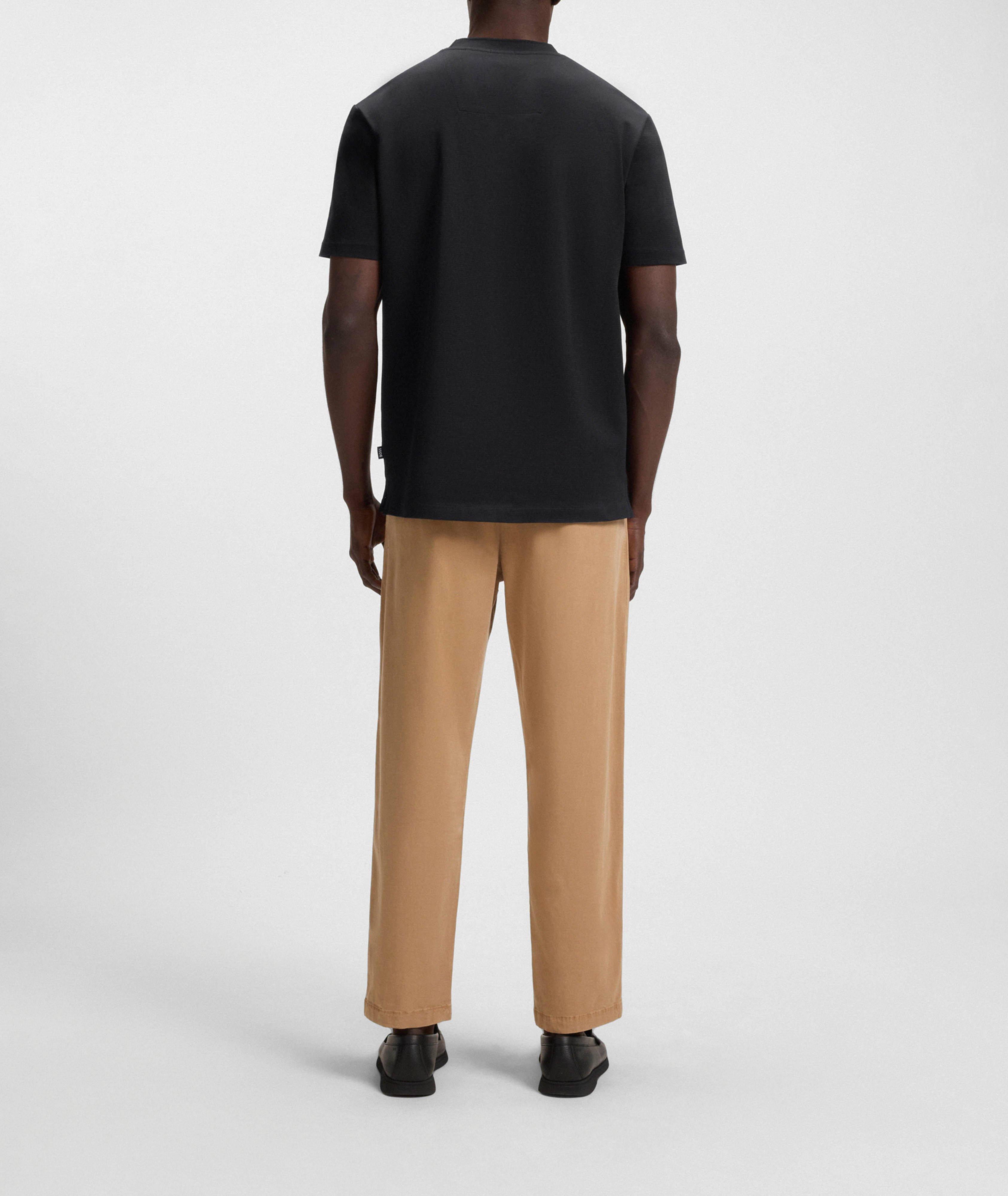 Thompson Micro-Pattern Mercerized T-Shirt image 2