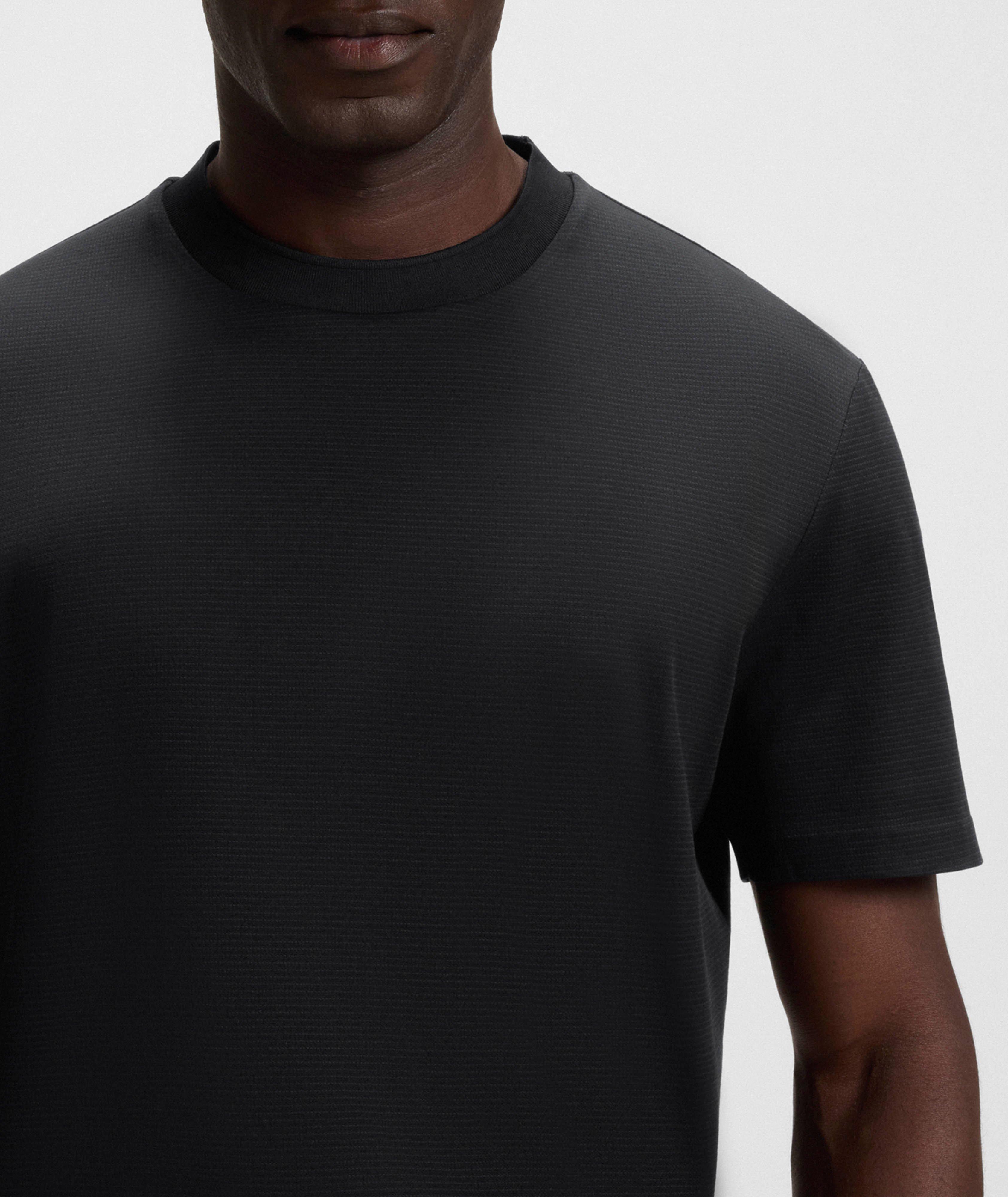 Thompson Micro-Pattern Mercerized T-Shirt image 3