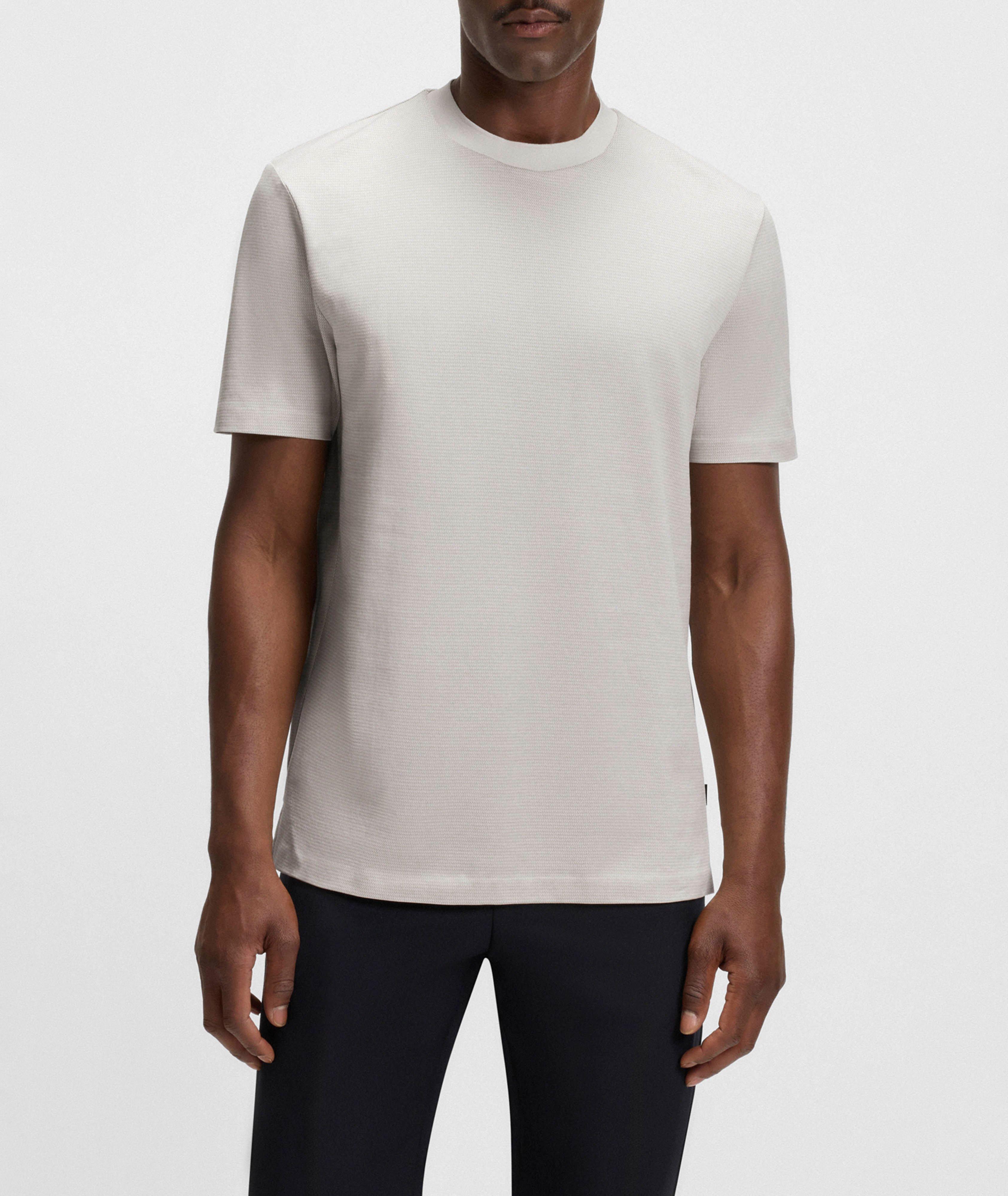 T-shirt Thompson en coton mercerisé à petit motif image 1
