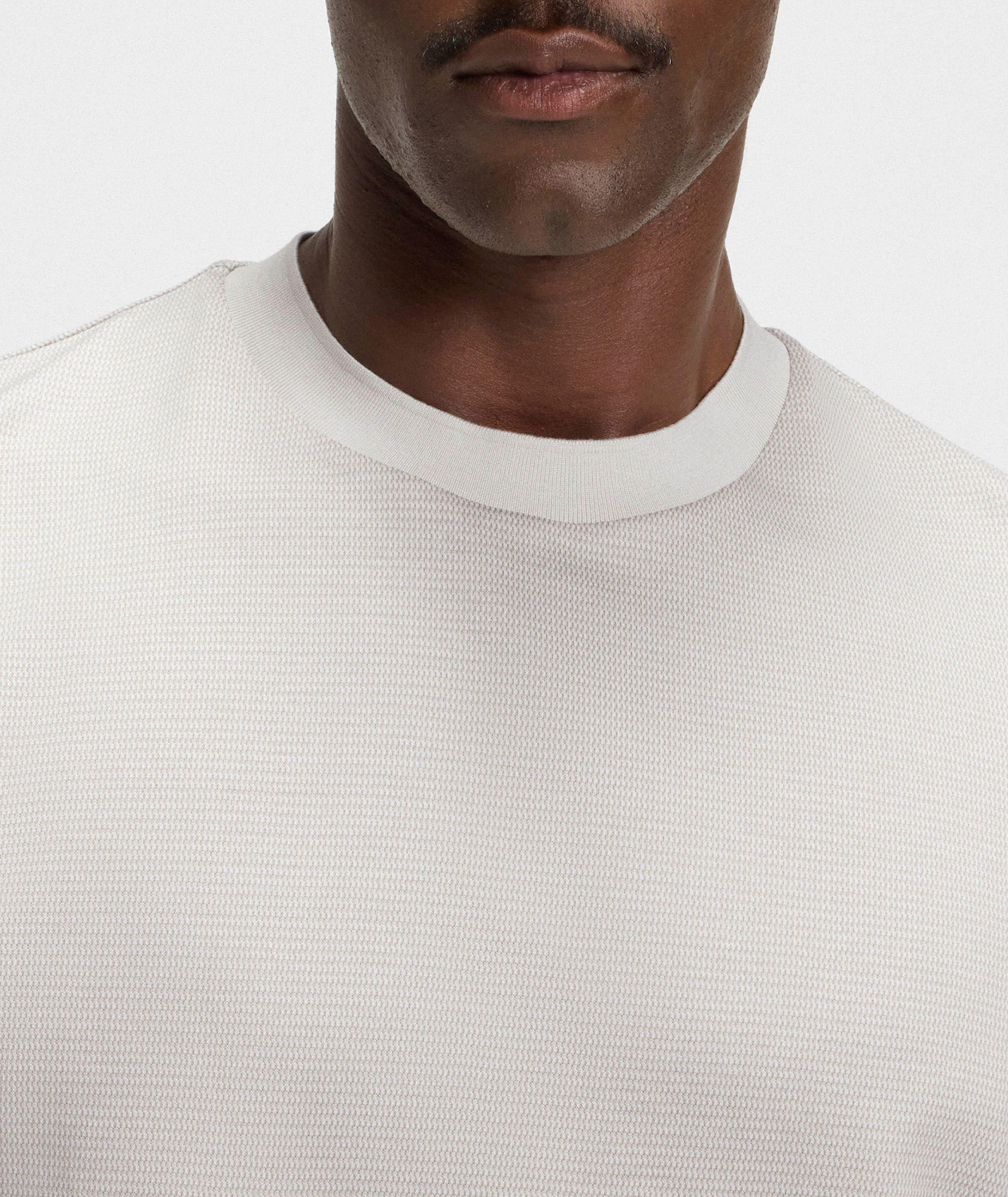 T-shirt Thompson en coton mercerisé à petit motif image 3