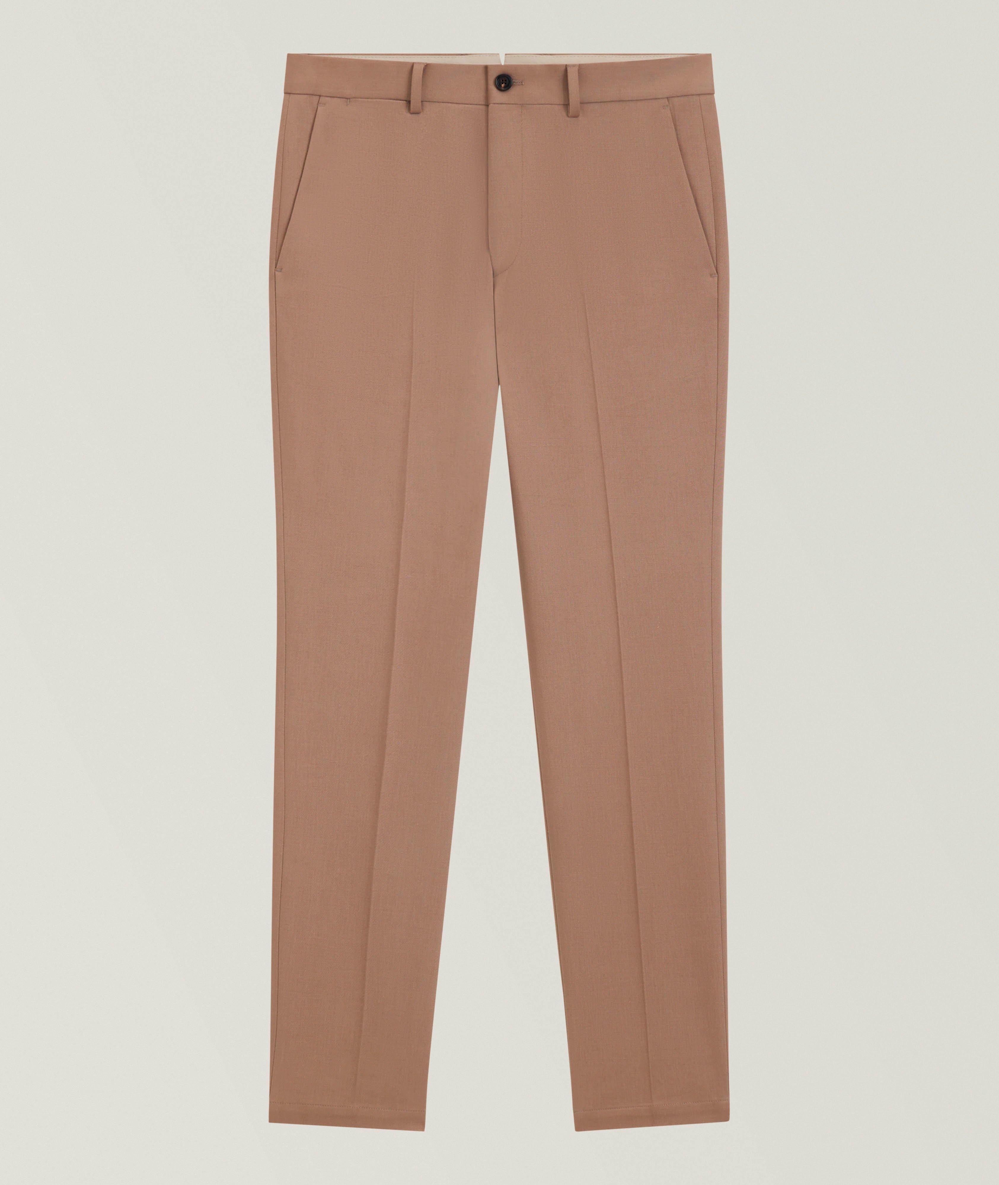 Kaiton Slim-Fit Cotton-Cashmere Pants image 0