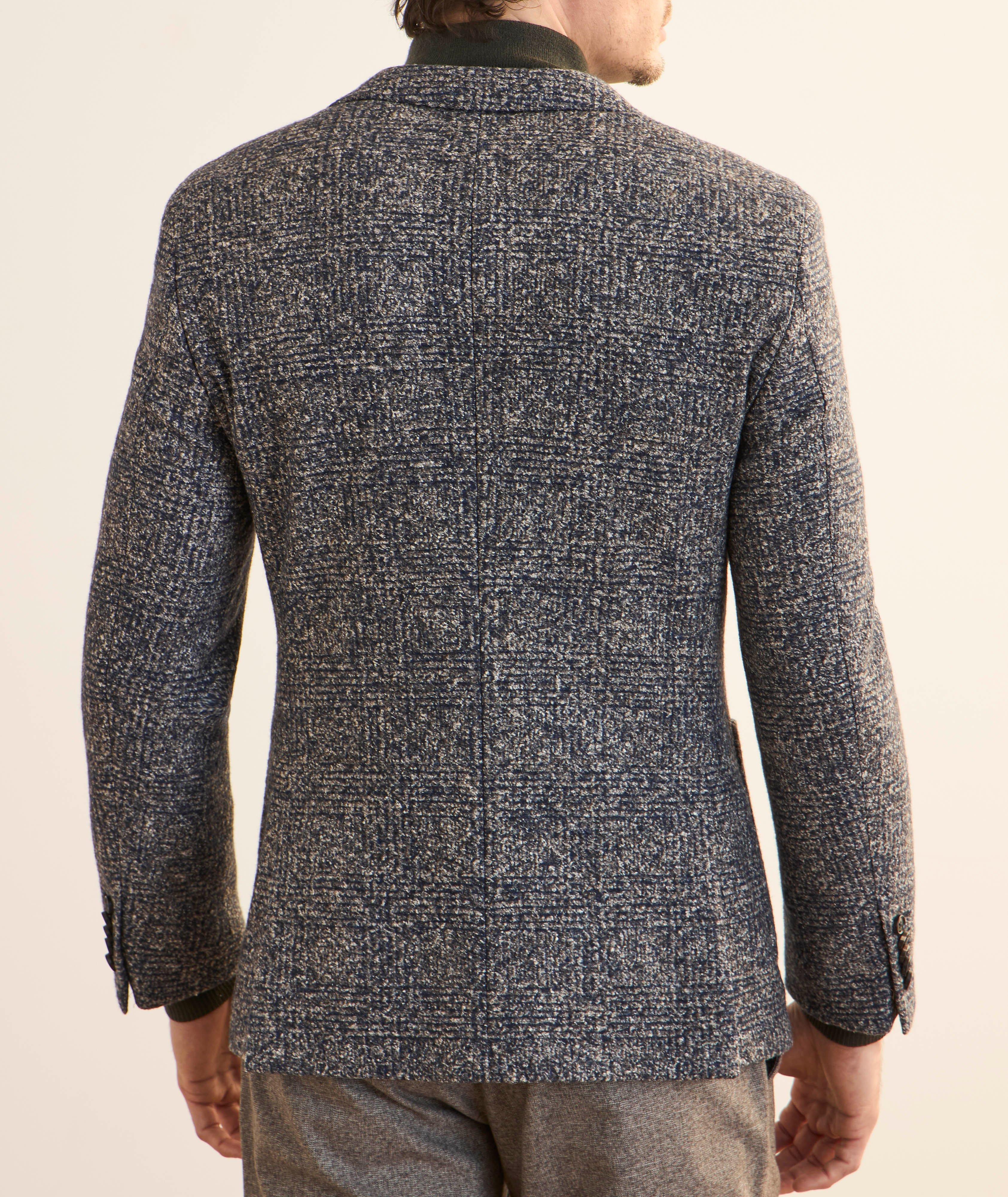 Veston sport en tweed de laine, soie et cachemire image 2