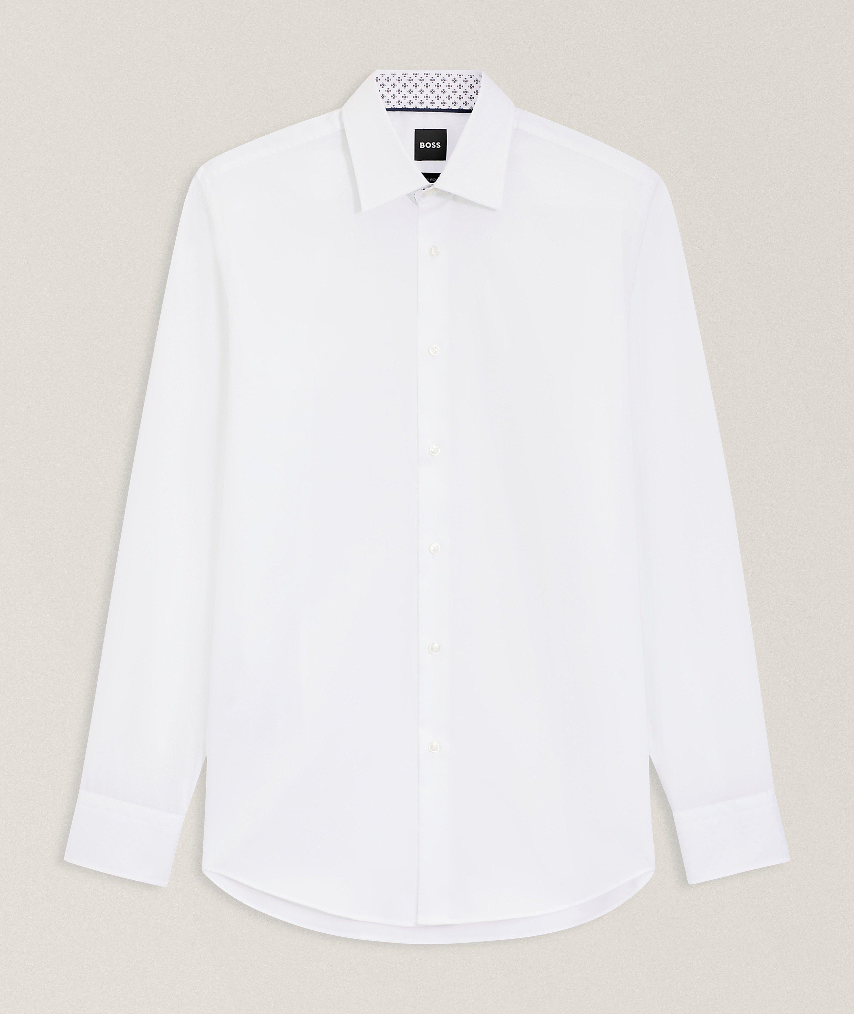 Hank Slim-Fit Cotton Poplin Shirt image 0