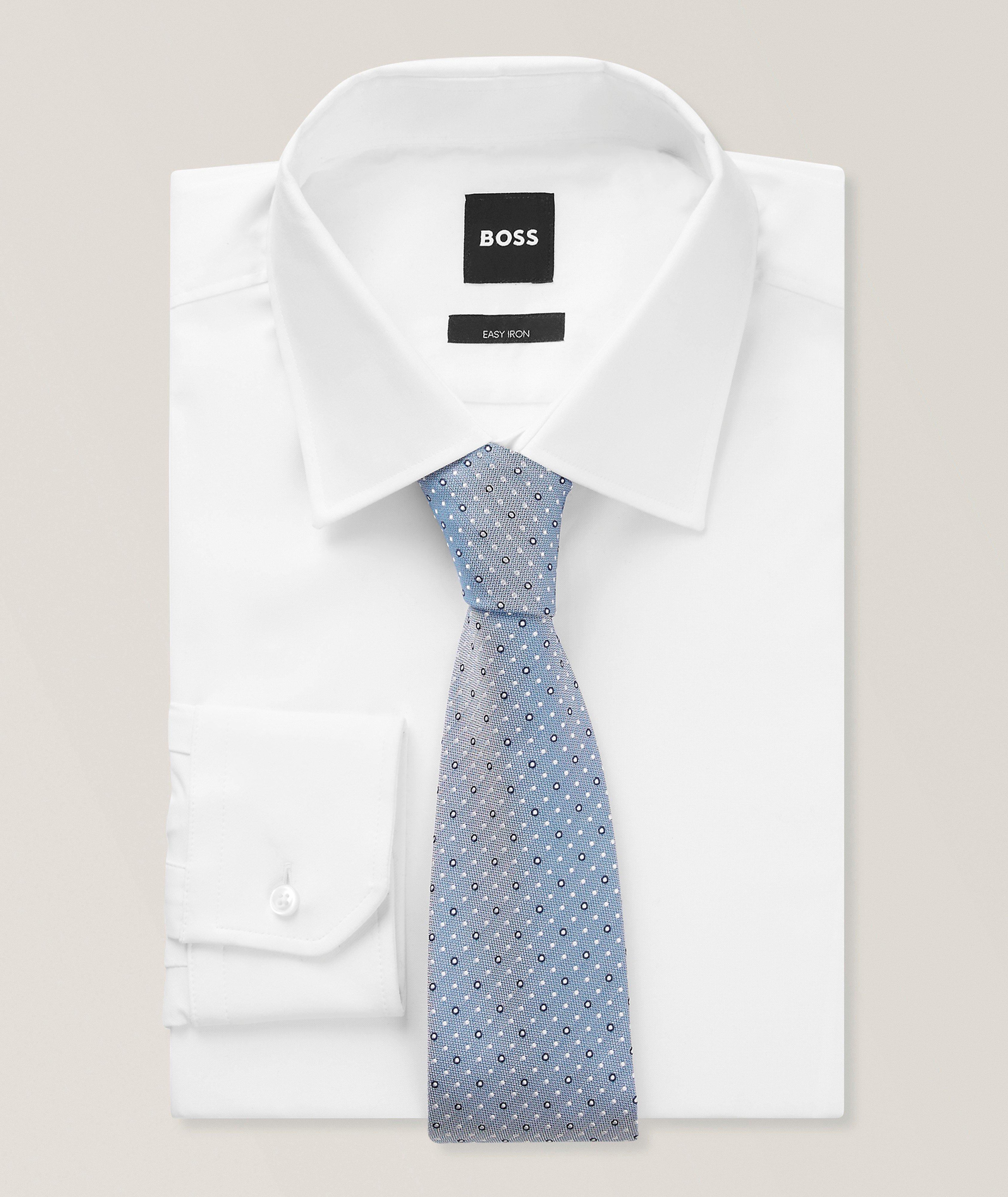 Micro-Dot Silk-Blend Tie  image 2