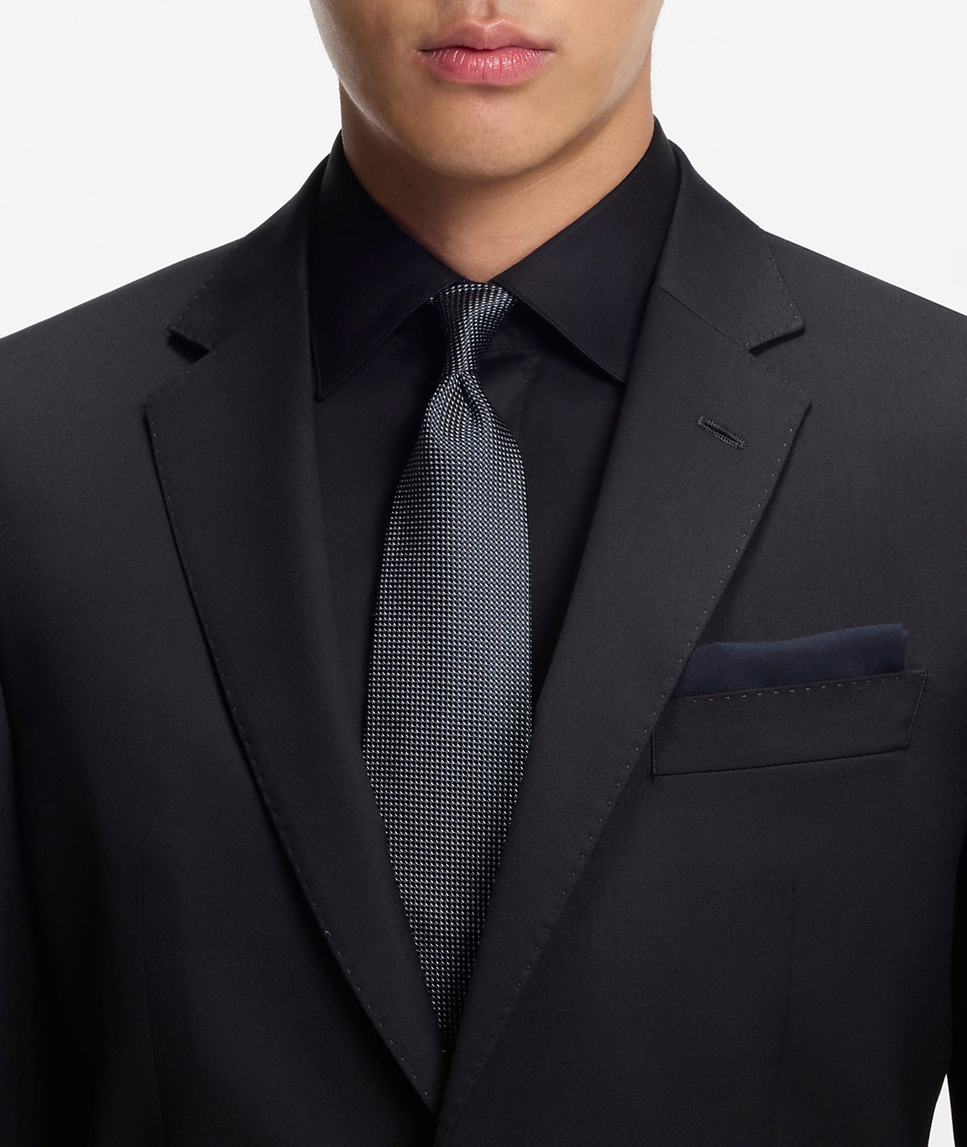 Micro Neat-Print Silk Tie image 3