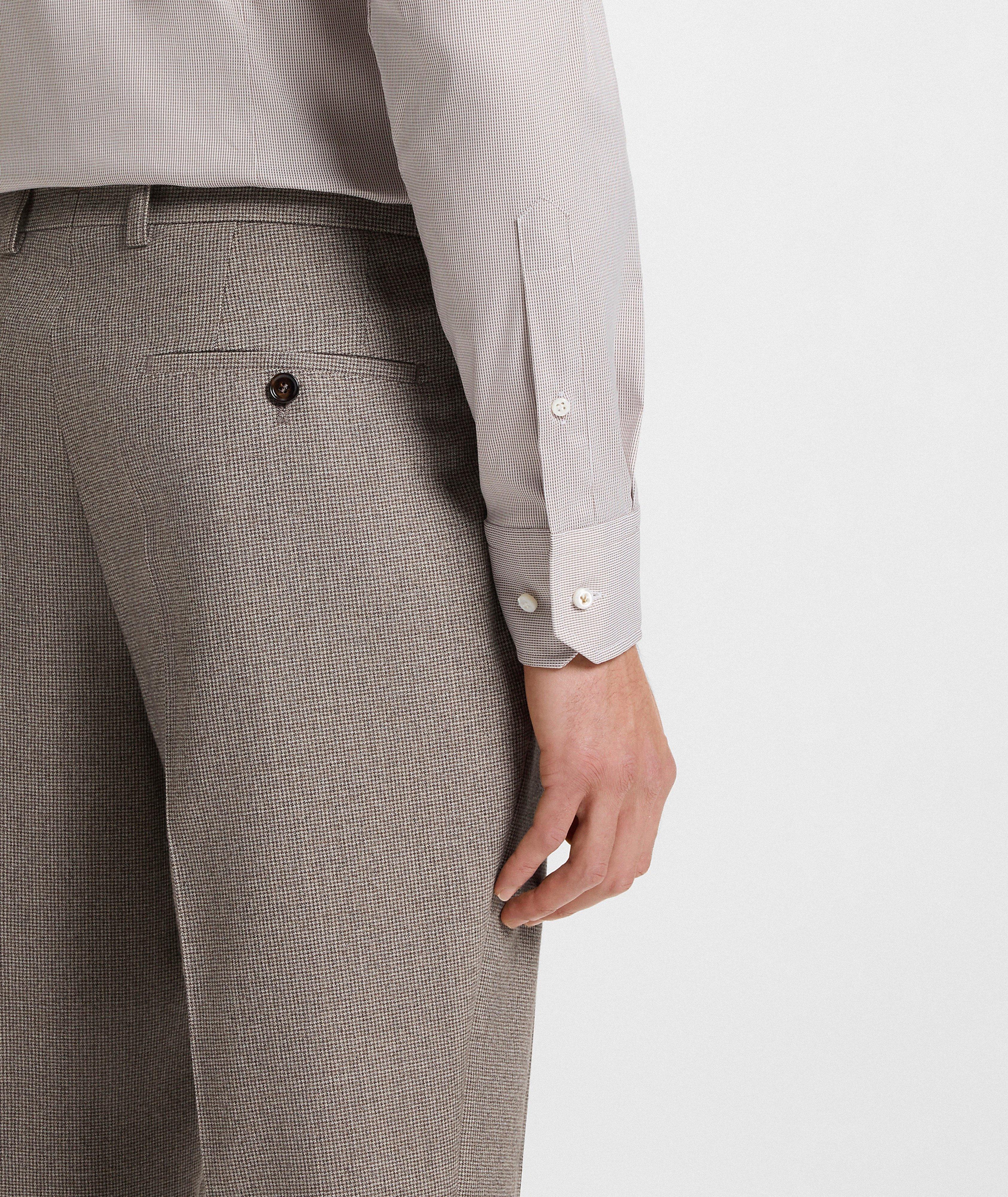 Pantalon fuselé à motif pied-de-poule Peet image 4