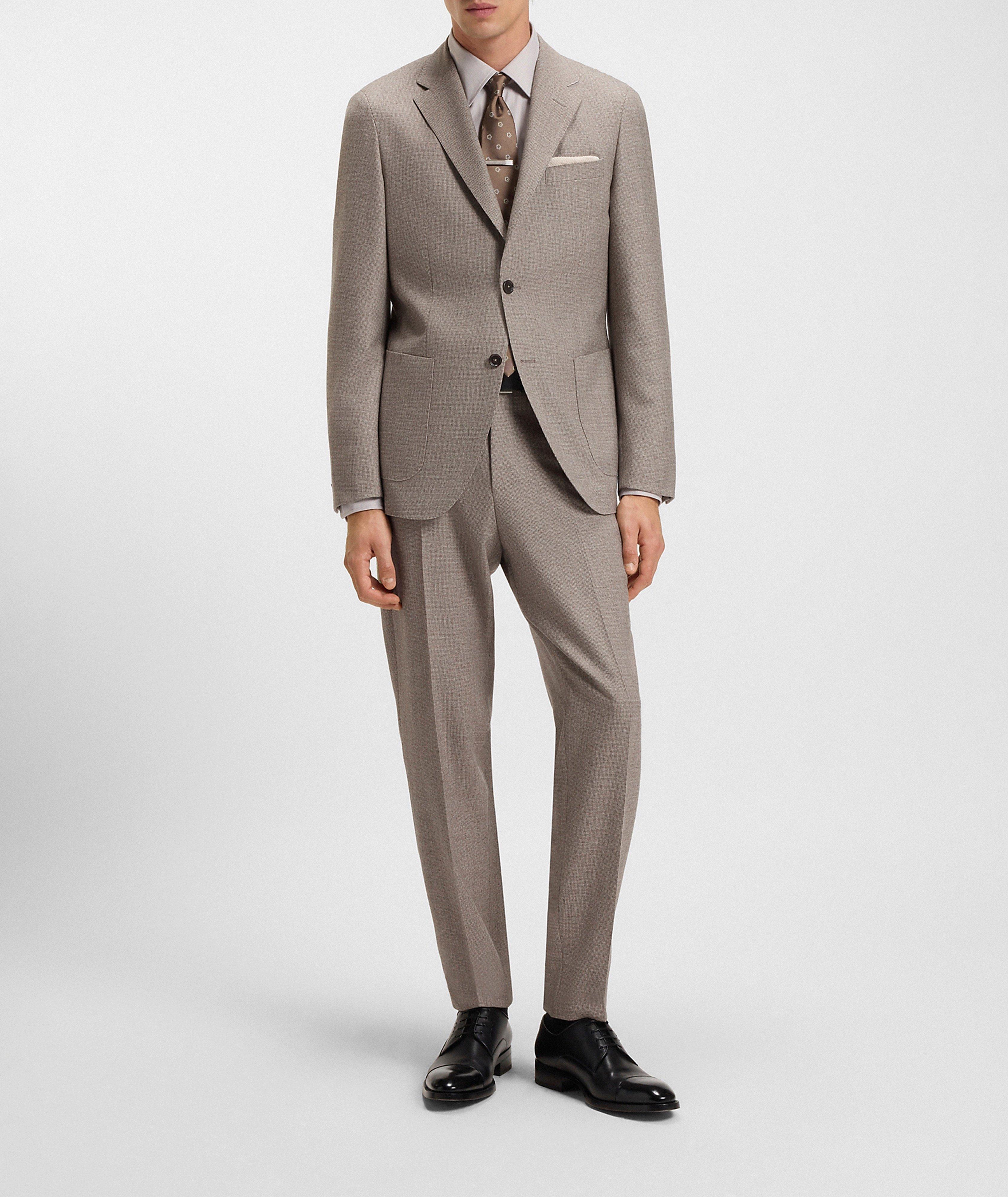 Pantalon fuselé à motif pied-de-poule Peet image 5