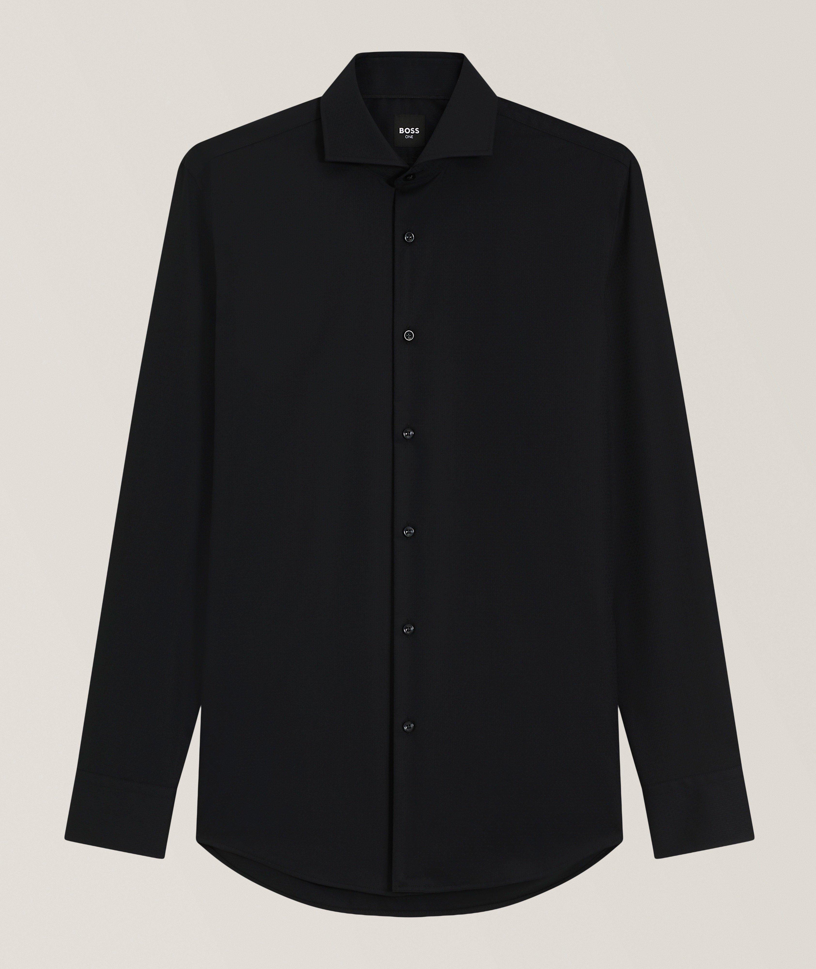 Chemise habillée en sergé infroissable Hank image 0