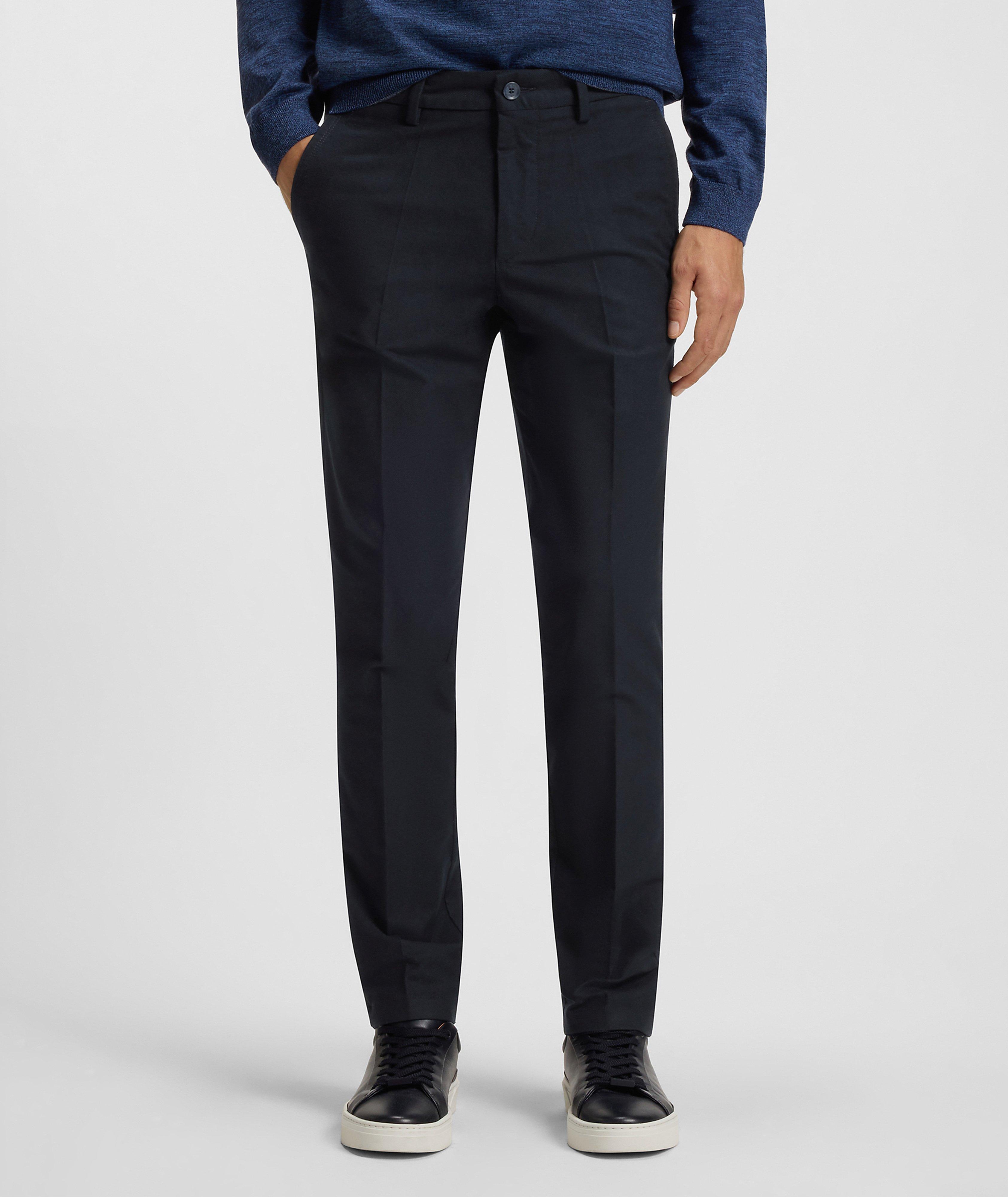 Pantalon Kaiton1 en sergé de coton mélangé image 1