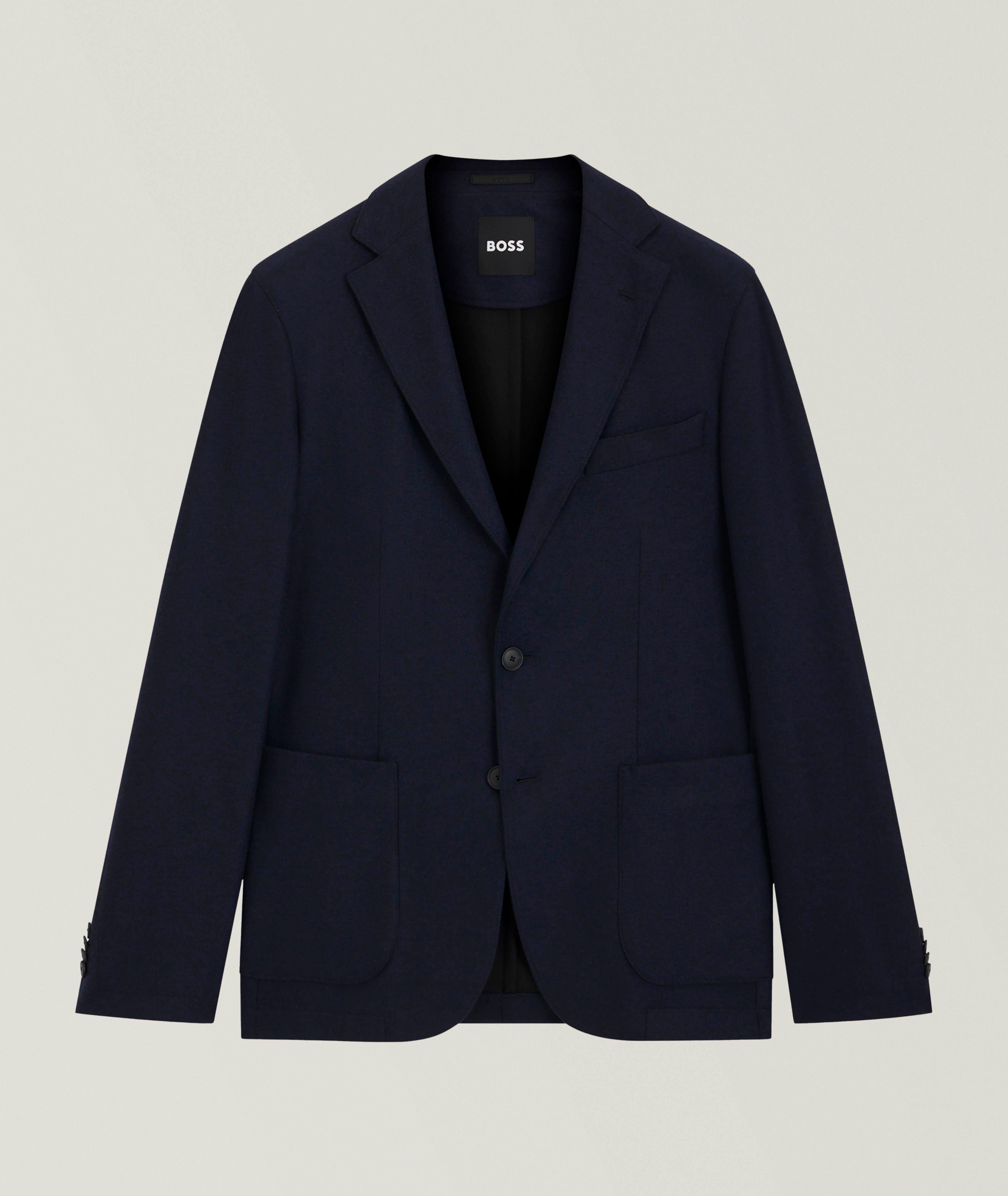 Veston Hanry en flanelle extensible brossée image 0