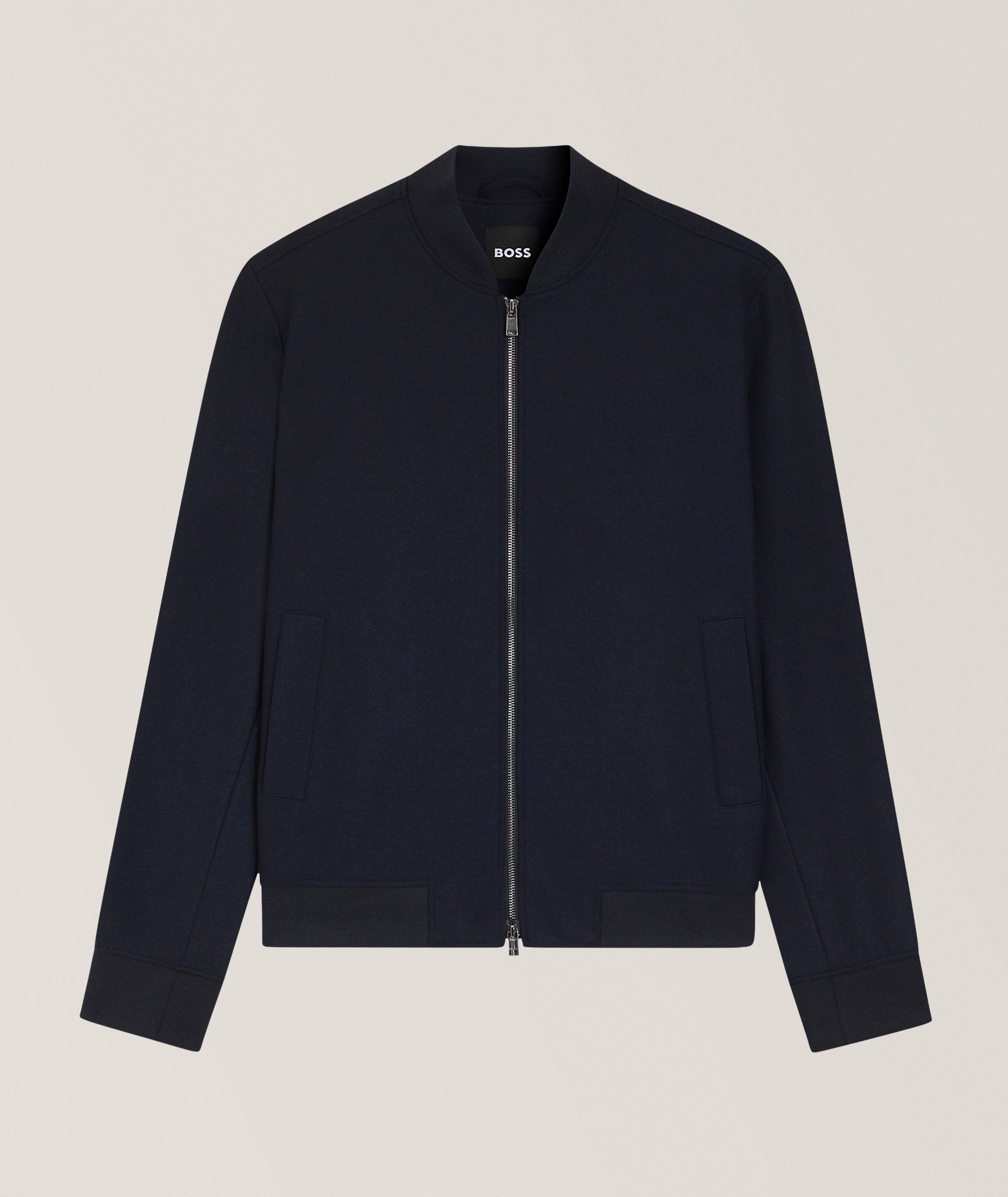 Veste en flanelle brossée extensible image 0