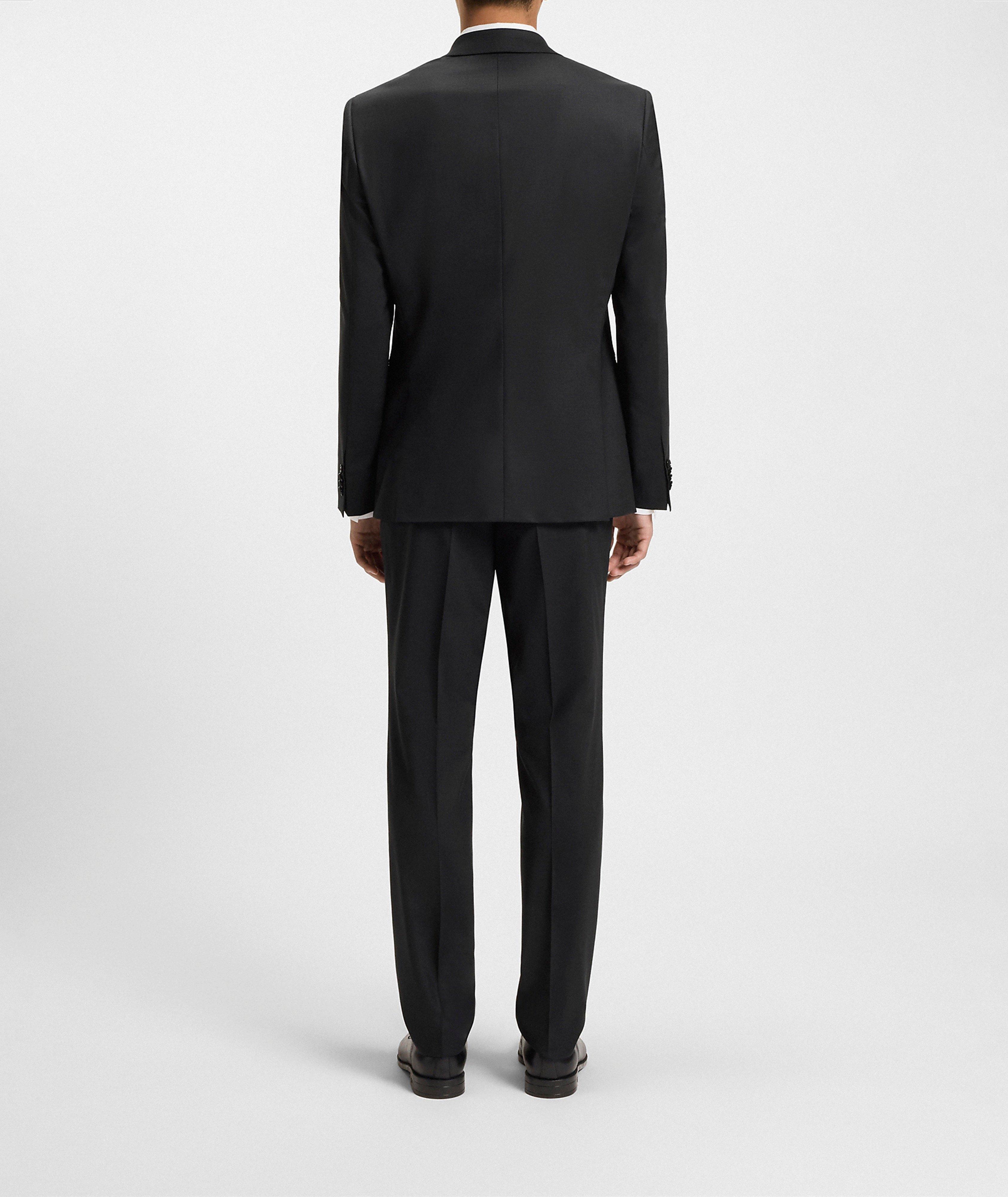 Solid Stretch-Wool Suit image 3