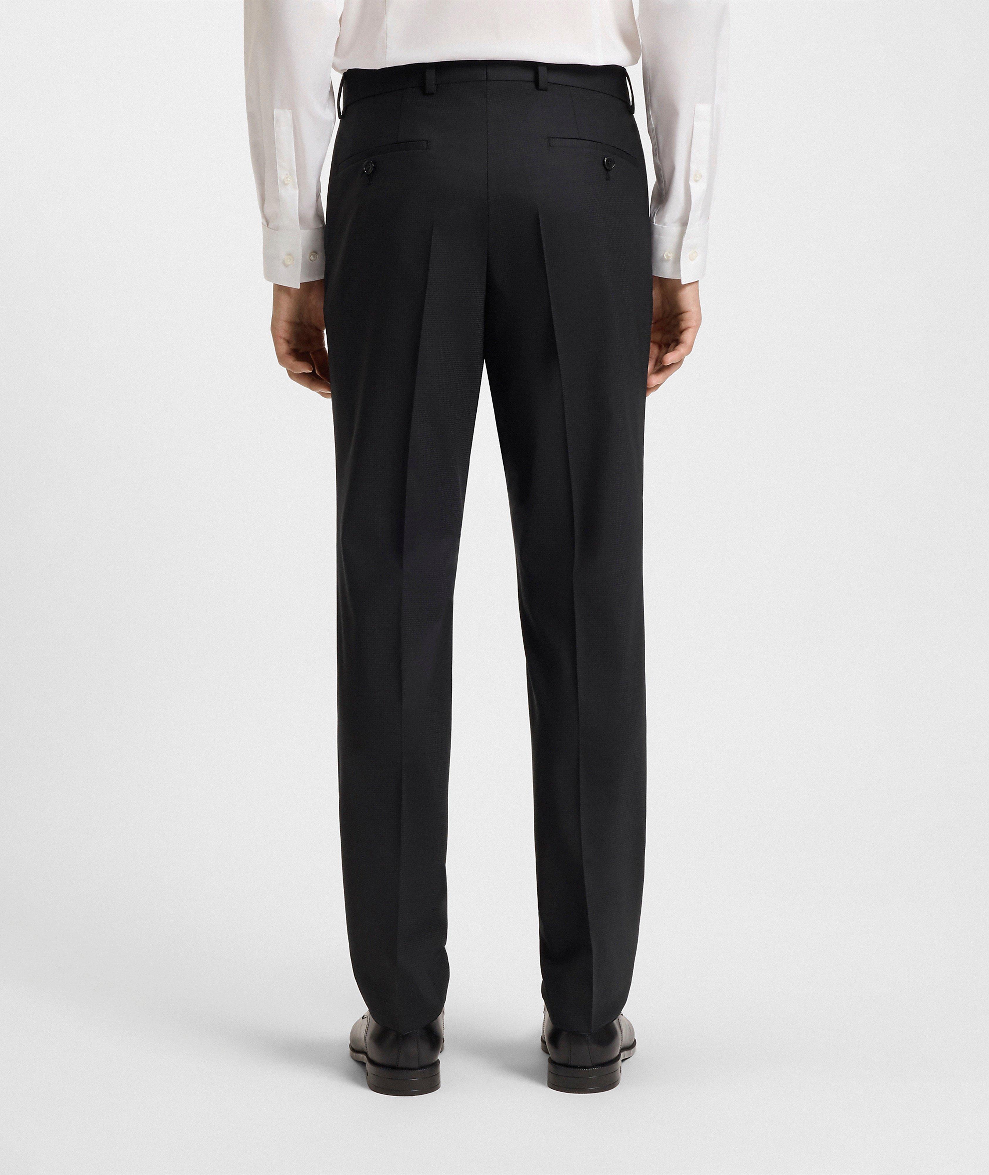 Solid Stretch-Wool Suit image 5