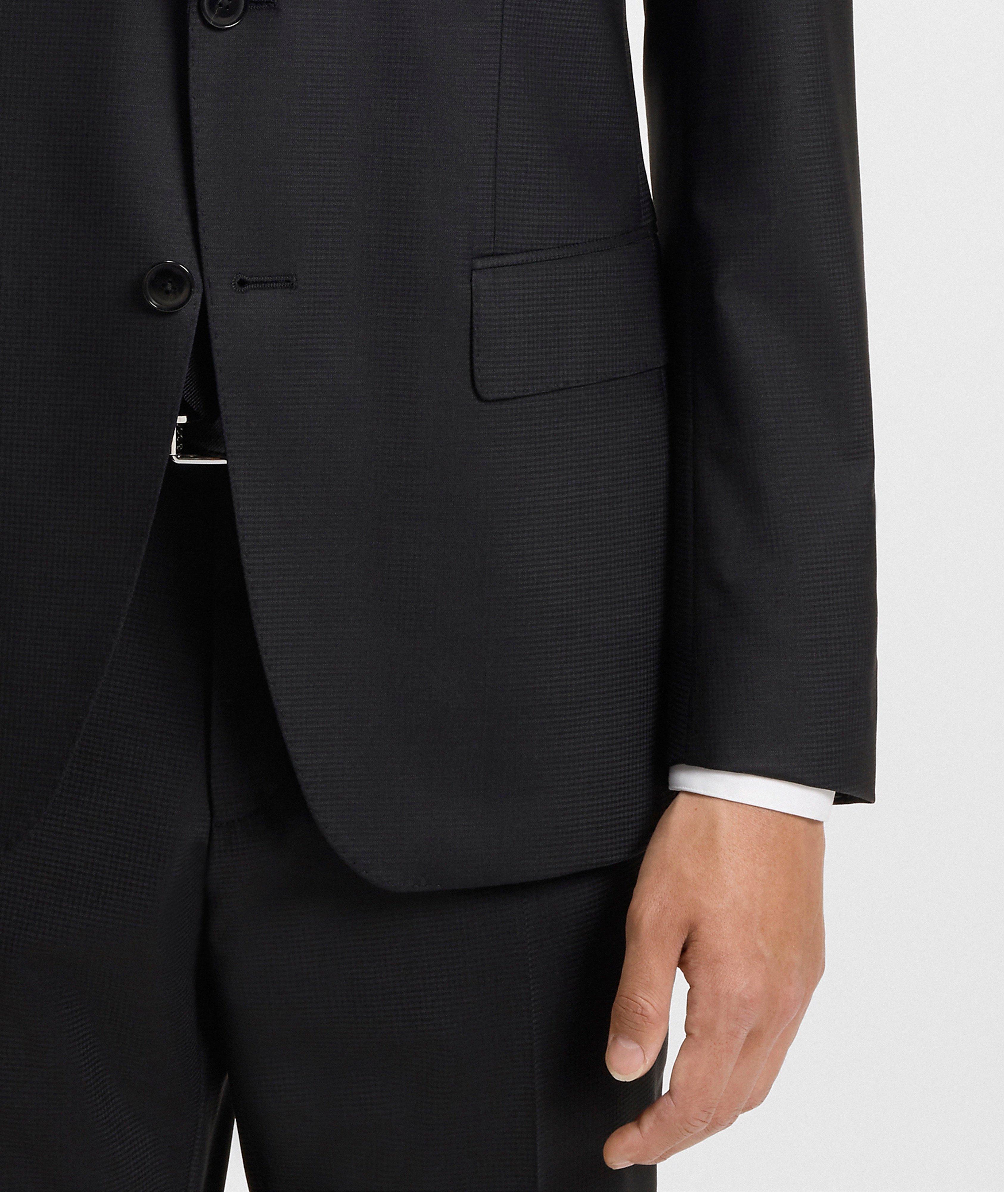 Solid Stretch-Wool Suit image 7