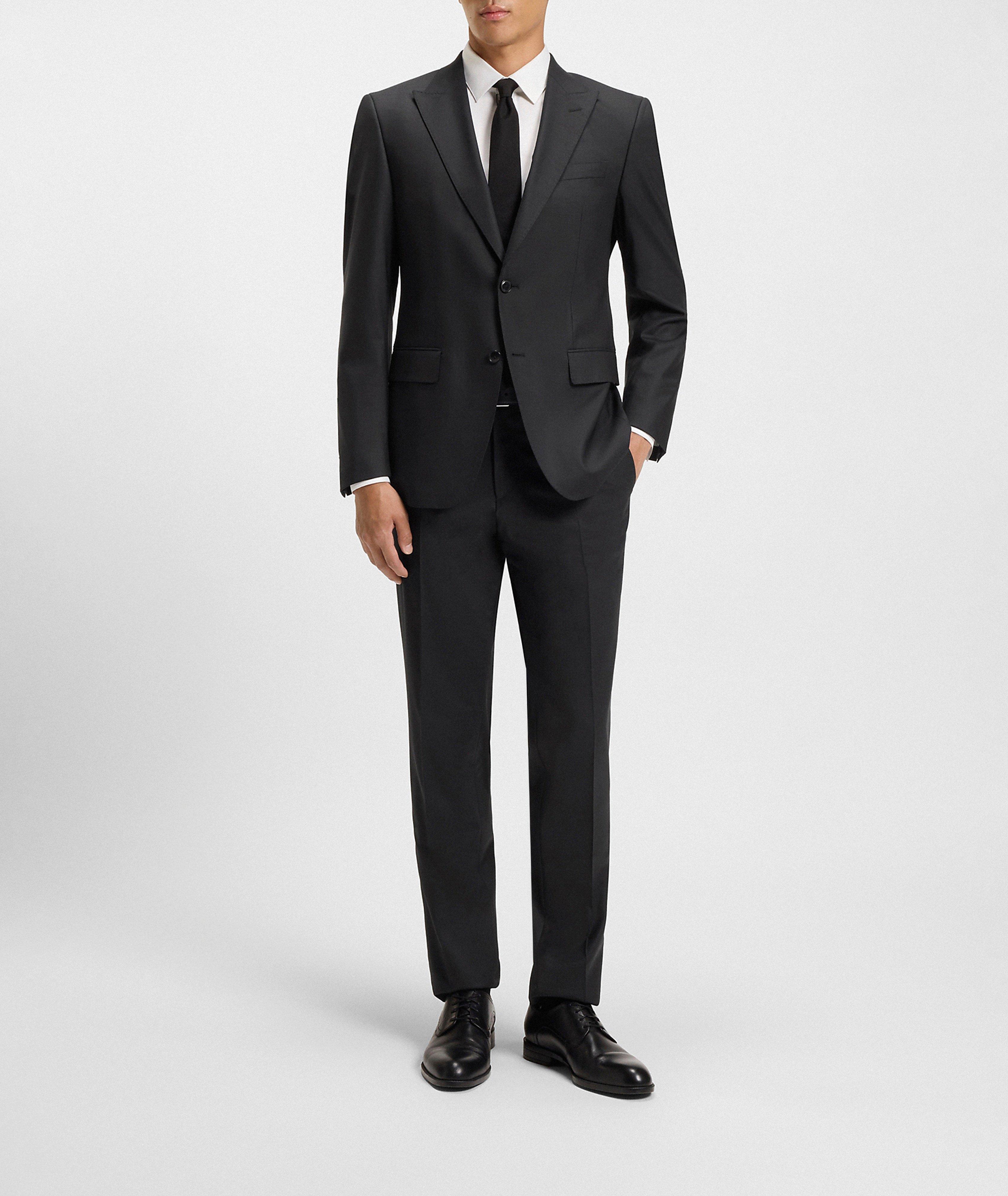 Solid Stretch-Wool Suit image 8