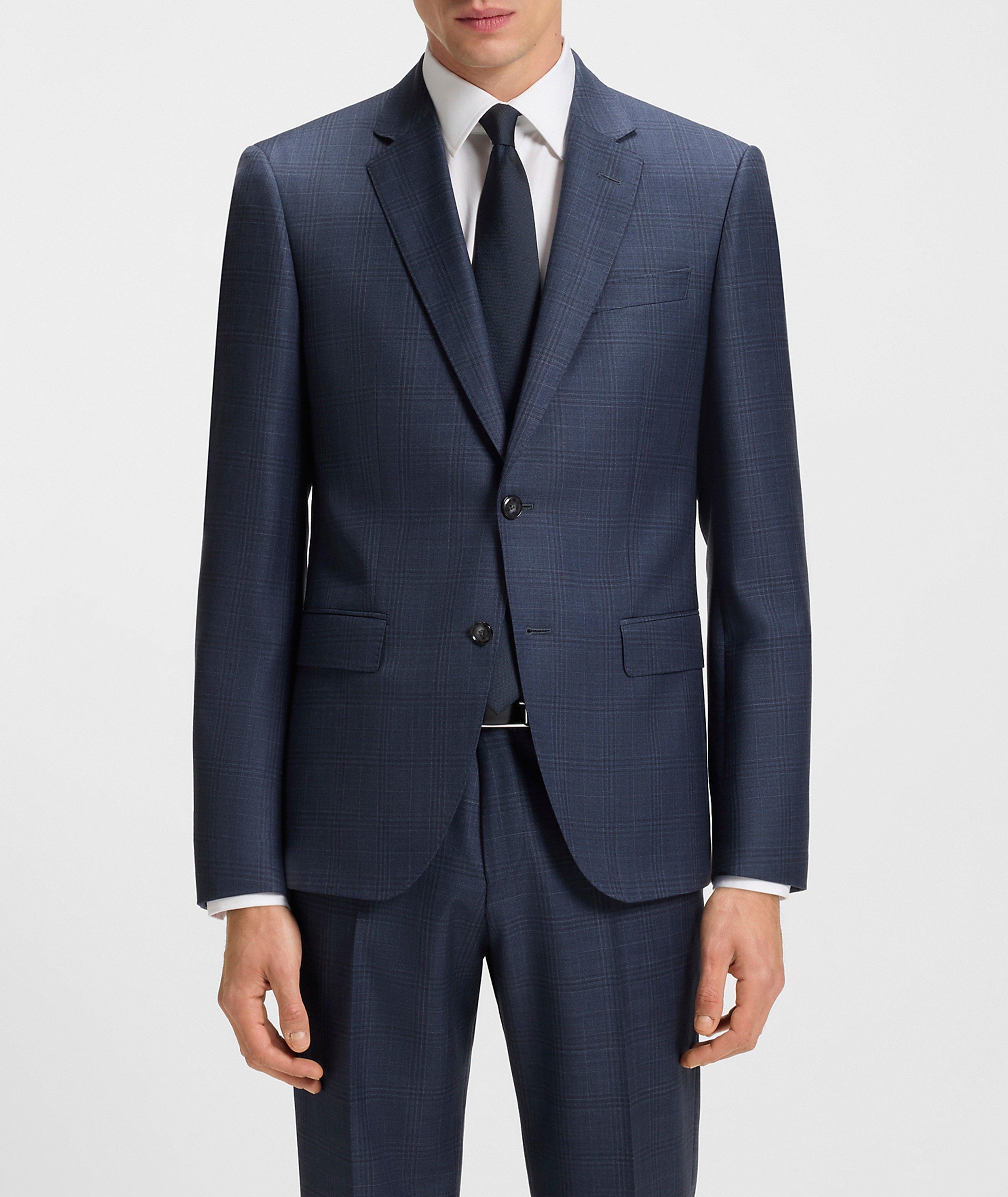 Checked Wool Suit image 1