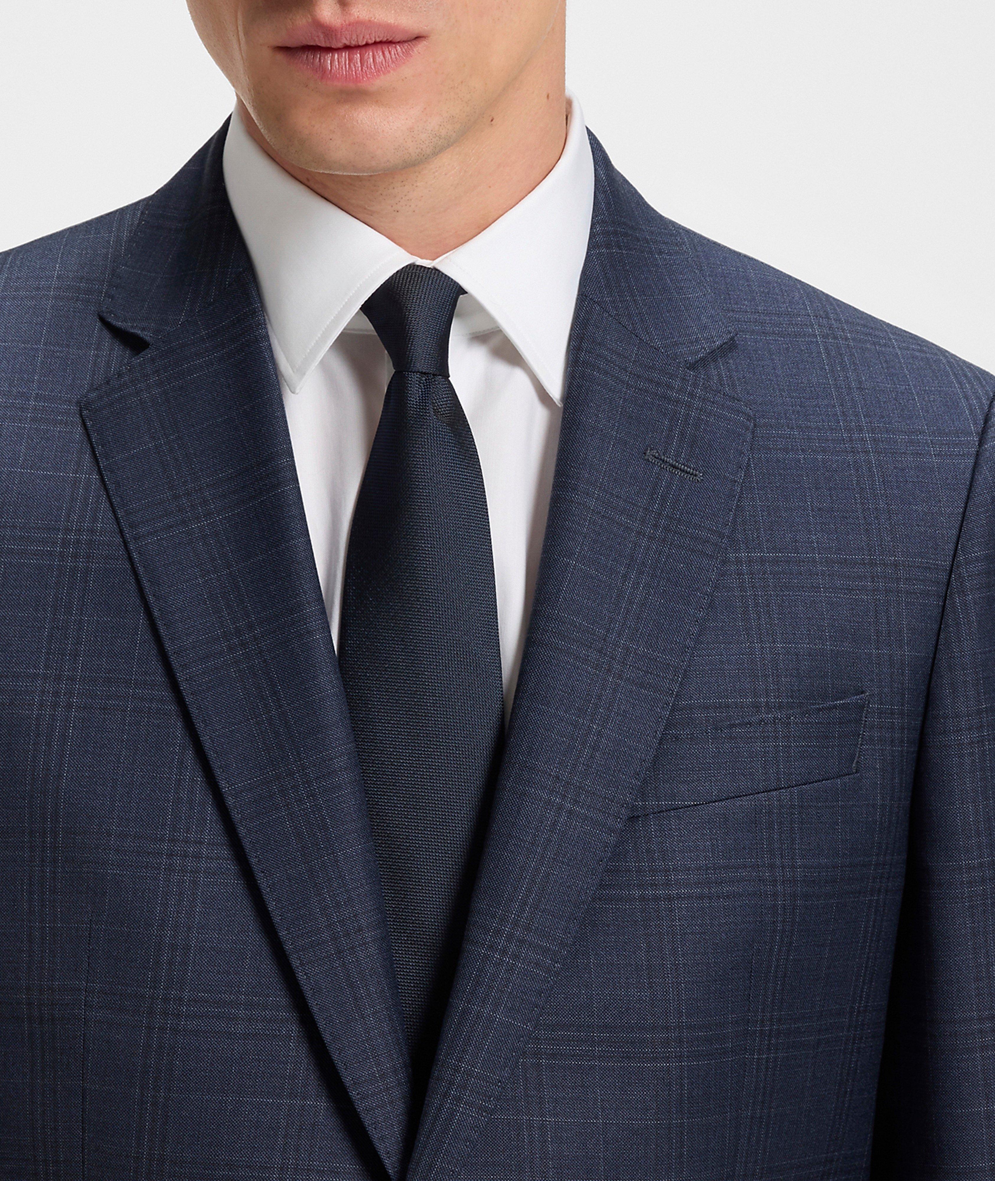Checked Wool Suit image 5