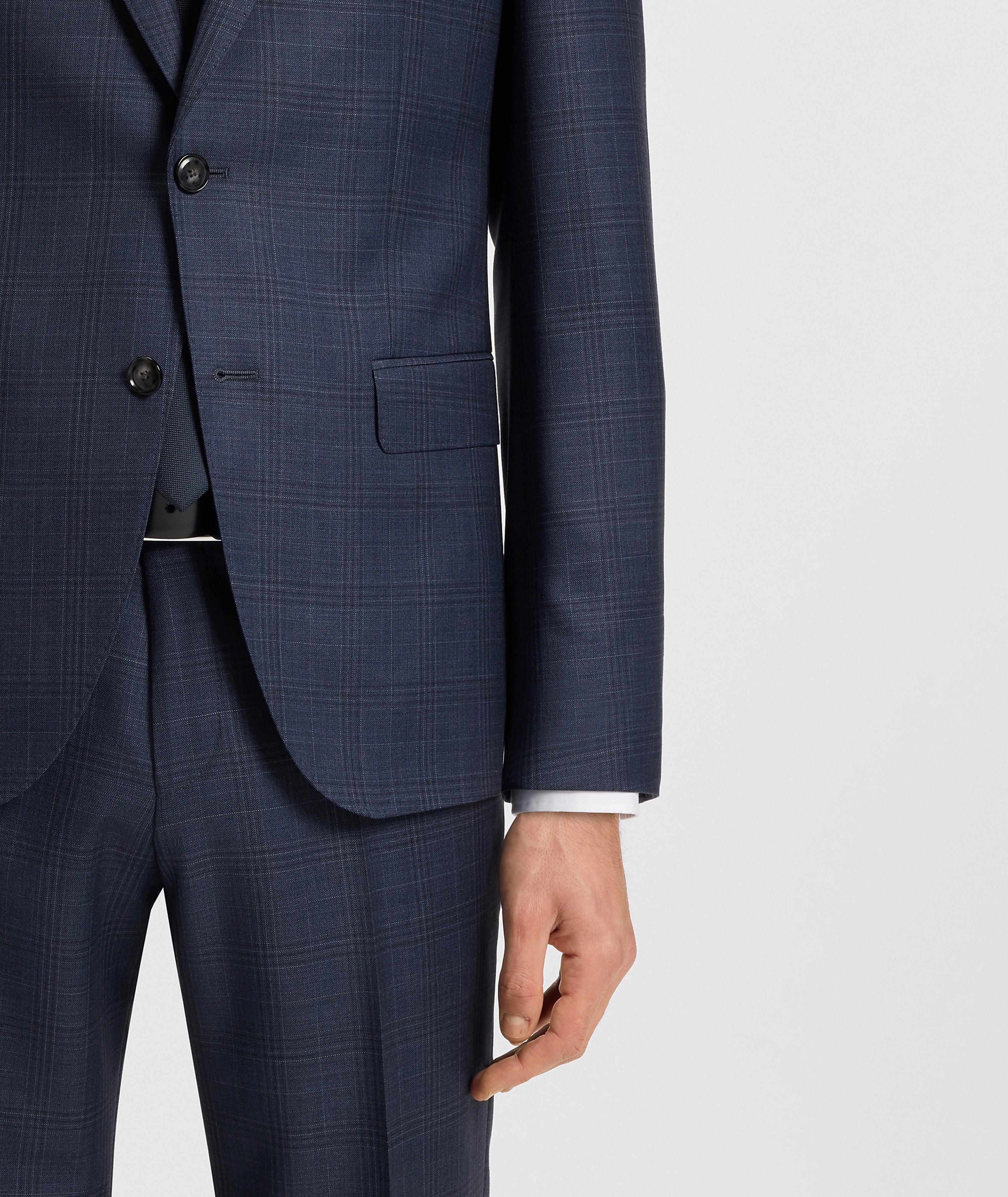 Checked Wool Suit image 6
