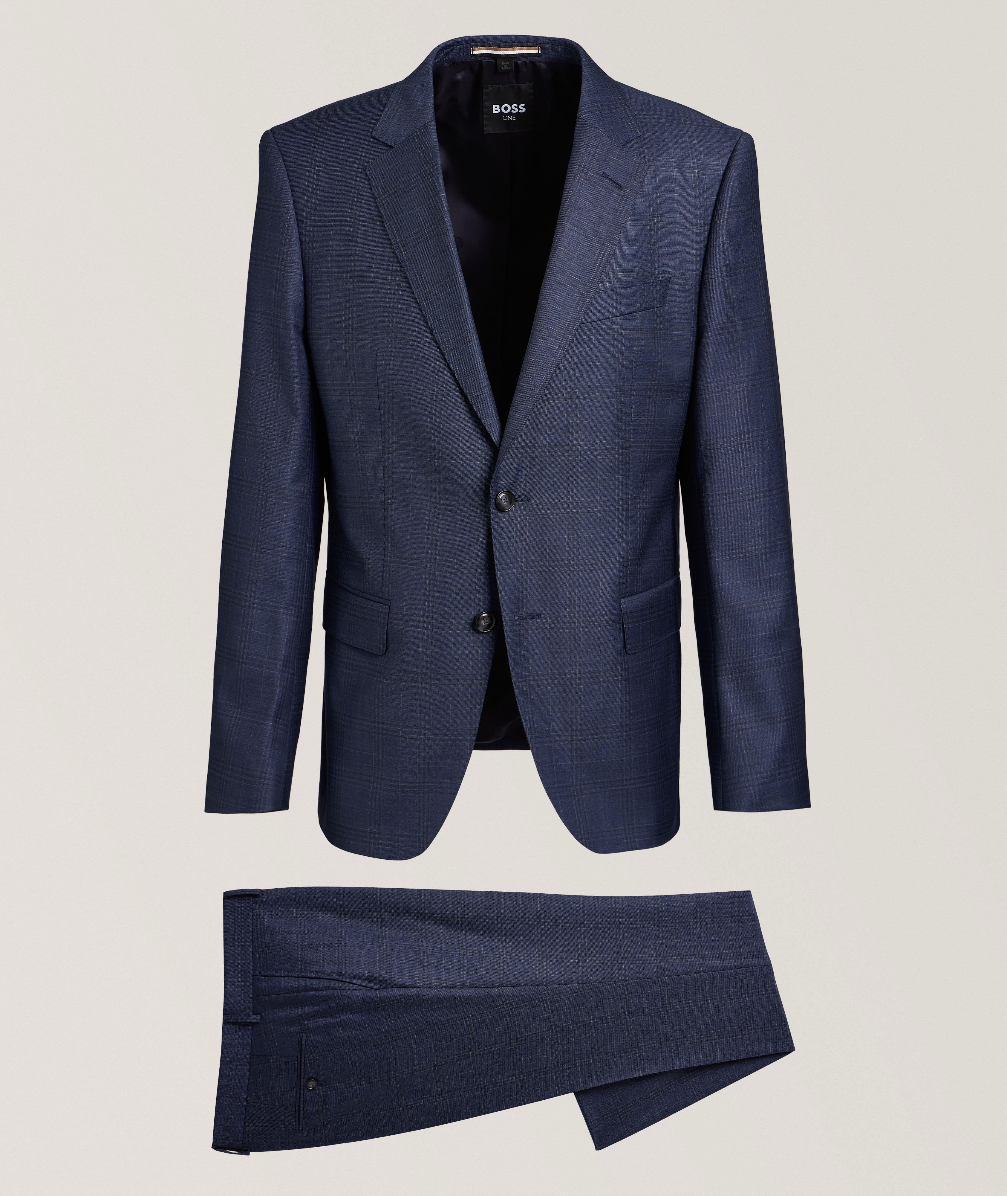 Checked Wool Suit image 0