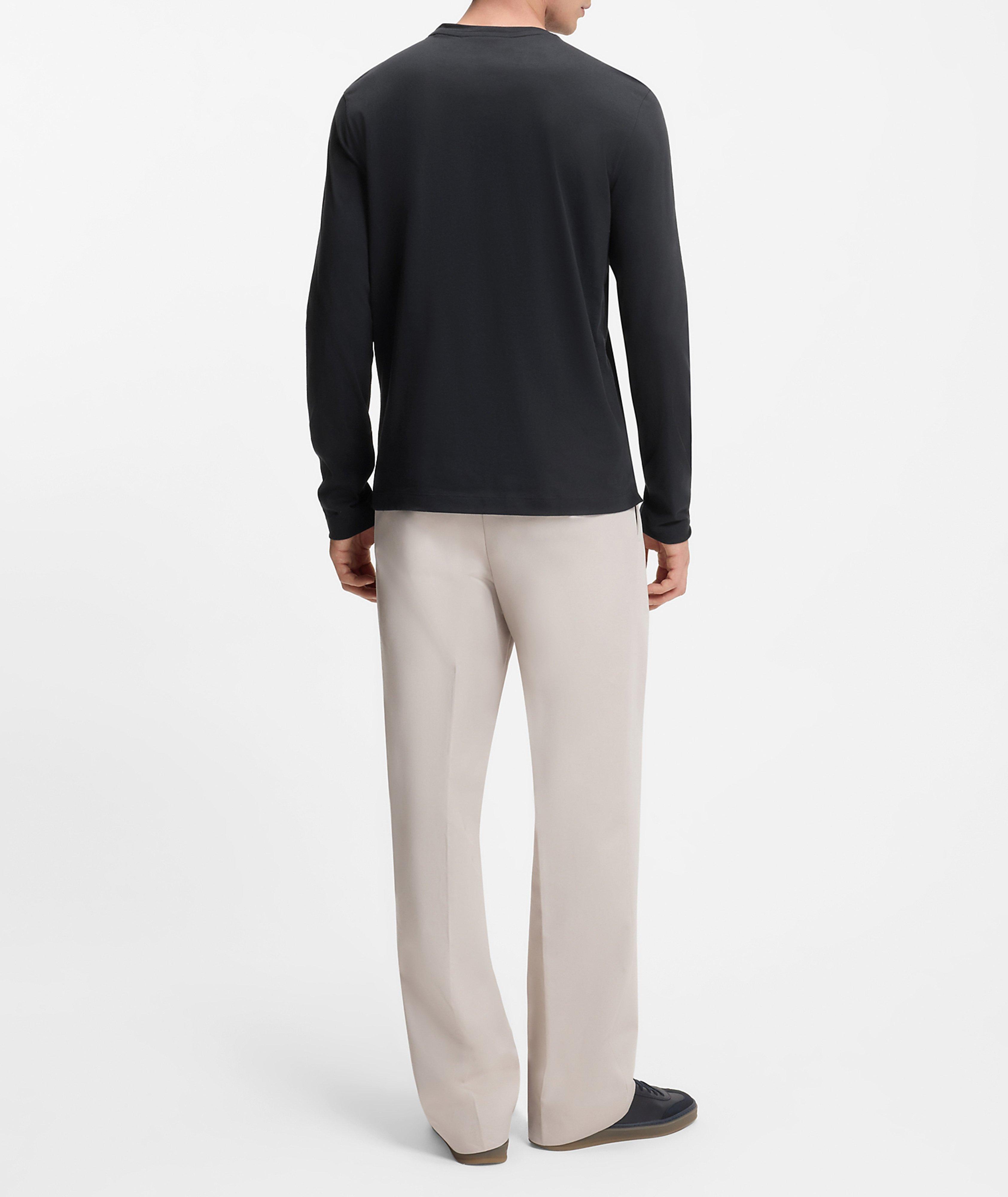 X BECKHAM Townley Mercerized Cotton T-Shirt image 2