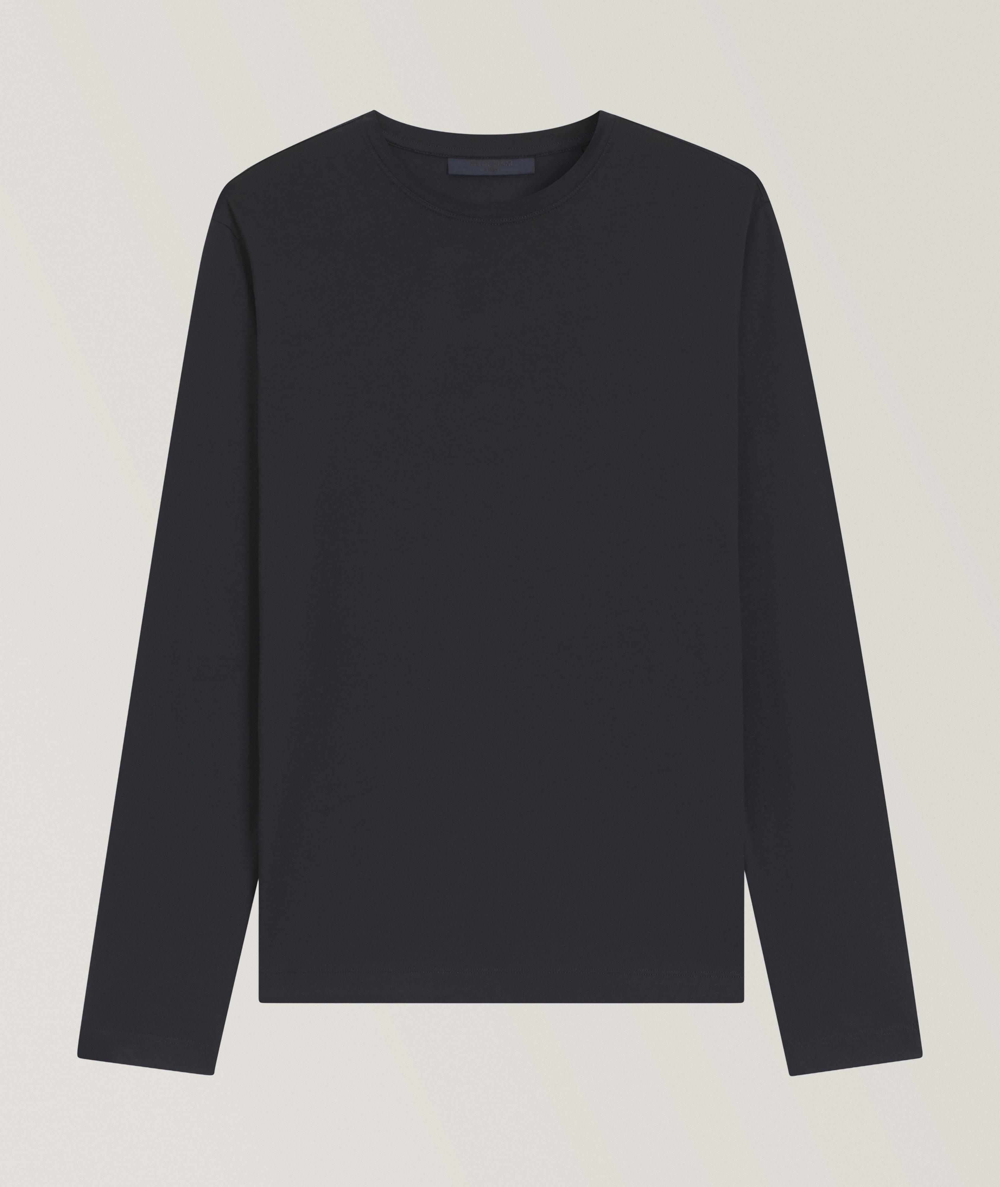 X BECKHAM Townley Mercerized Cotton T-Shirt image 0