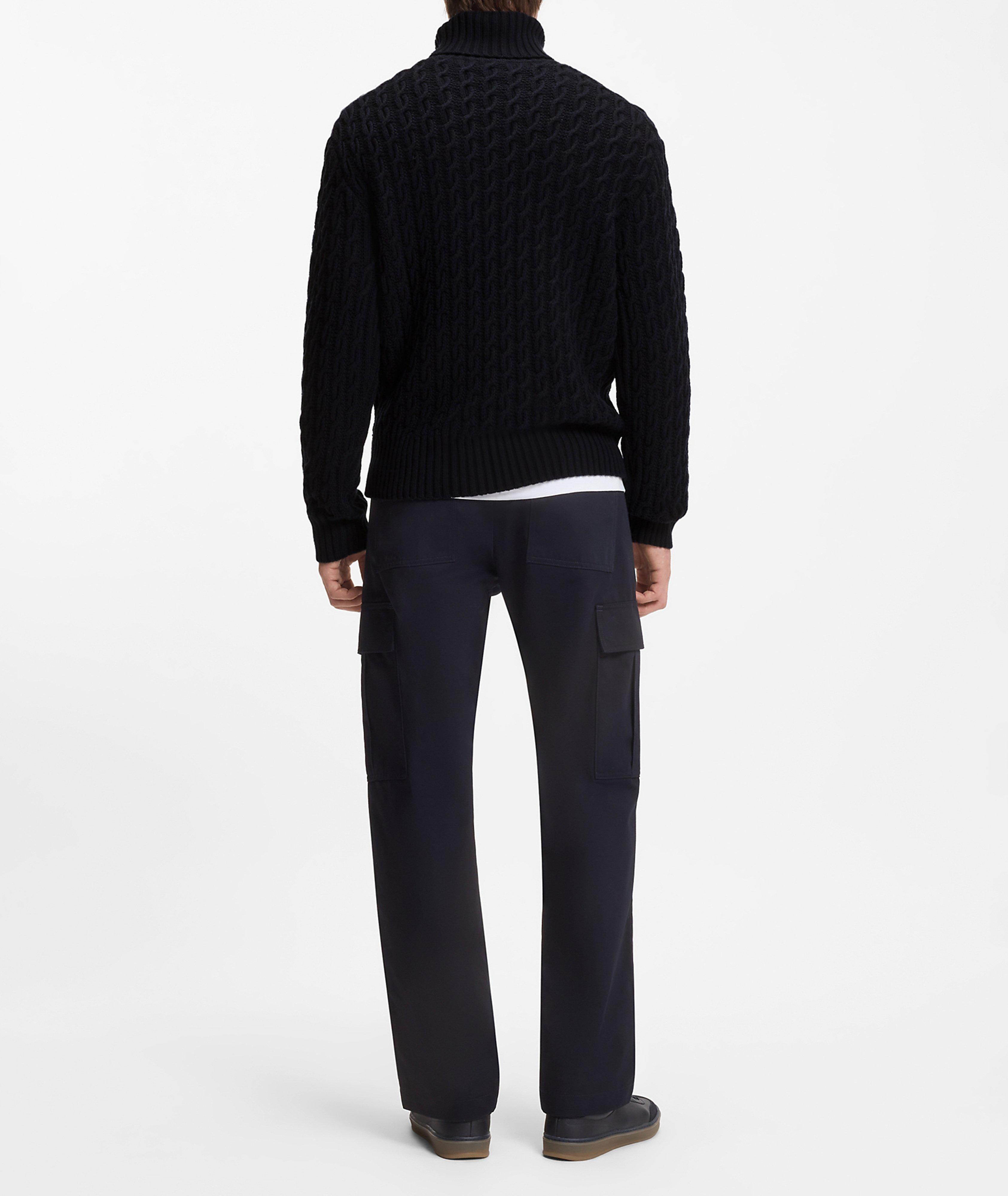 Chandail Herrero à col roulé en tricot torsadé X BECKHAM image 2