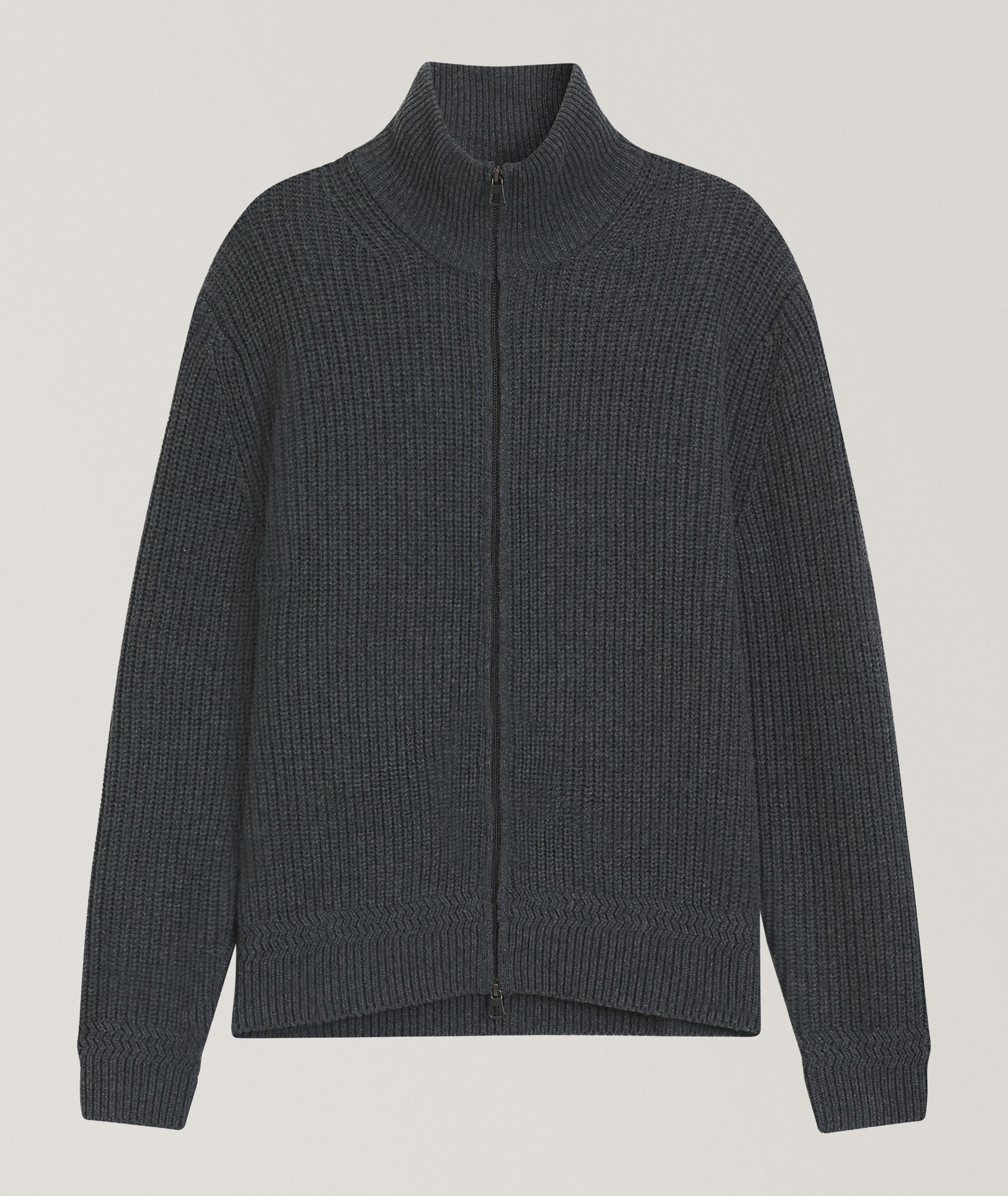X BECKHAM Hilustre Zip-Up Cardigan image 0