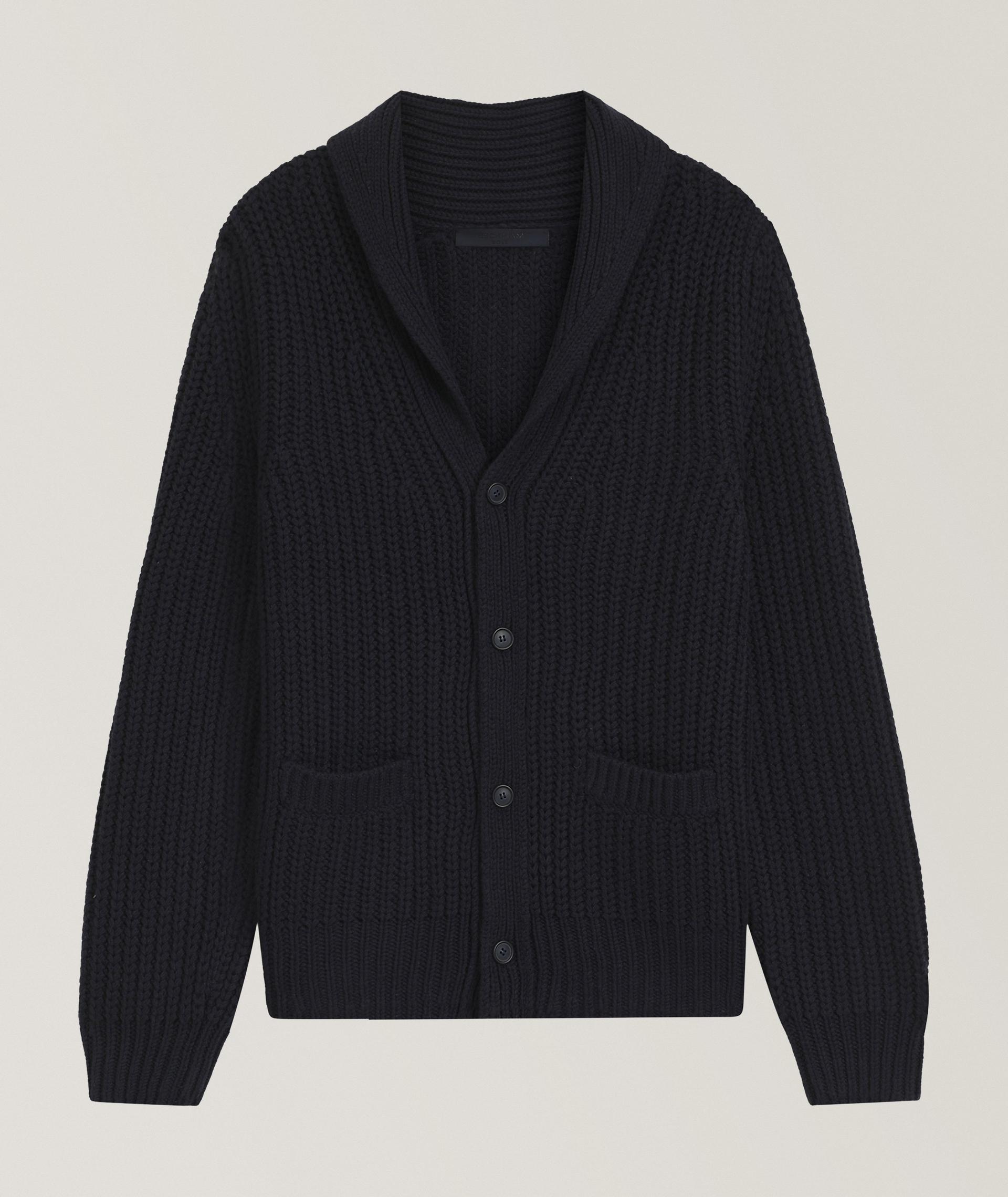 X BECKHAM Horace Shawl Collar Cardigan image 0