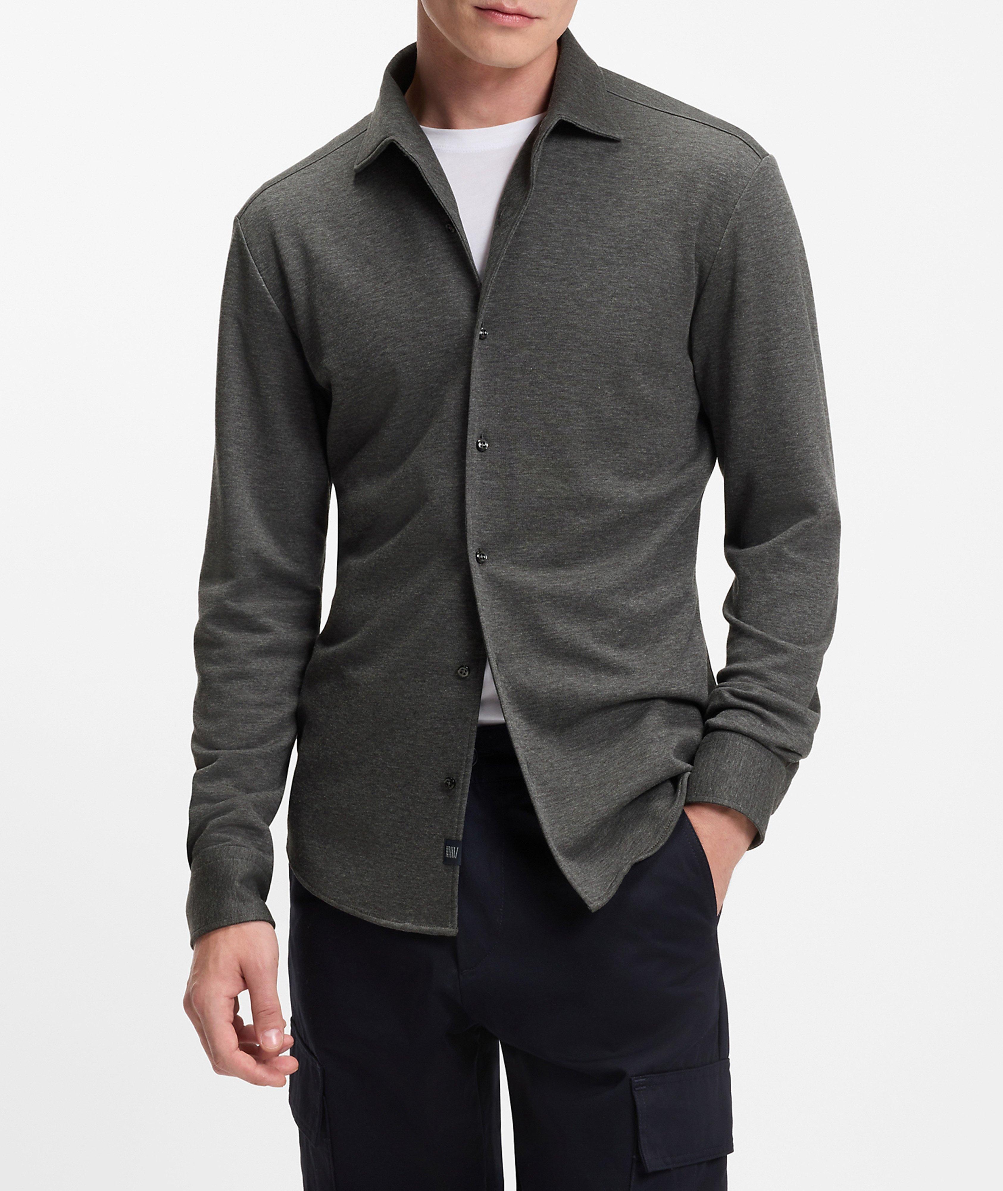 X BECKHAM Rudy Slim-Fit Dress Shirt image 1