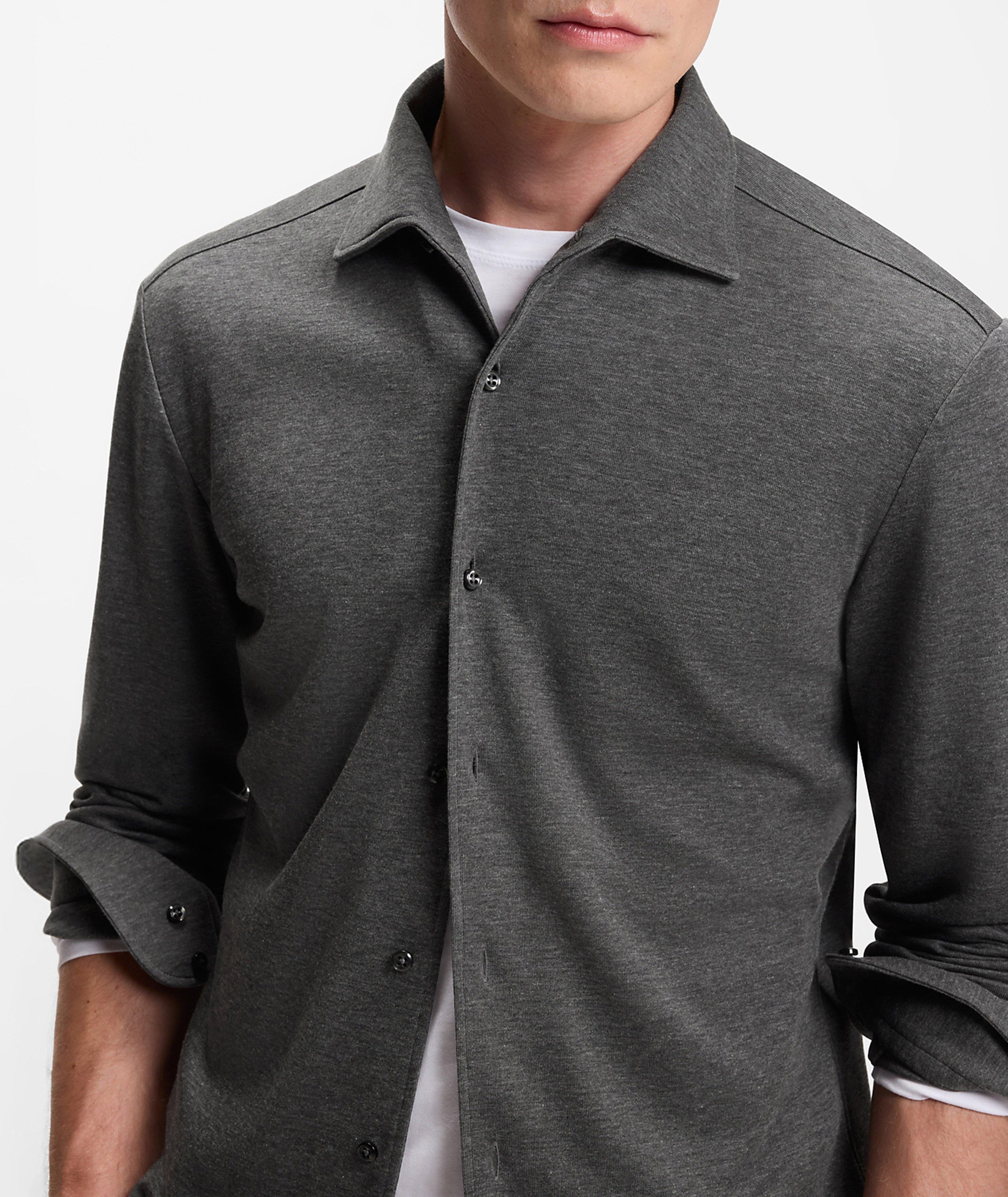 X BECKHAM Rudy Slim-Fit Dress Shirt image 3