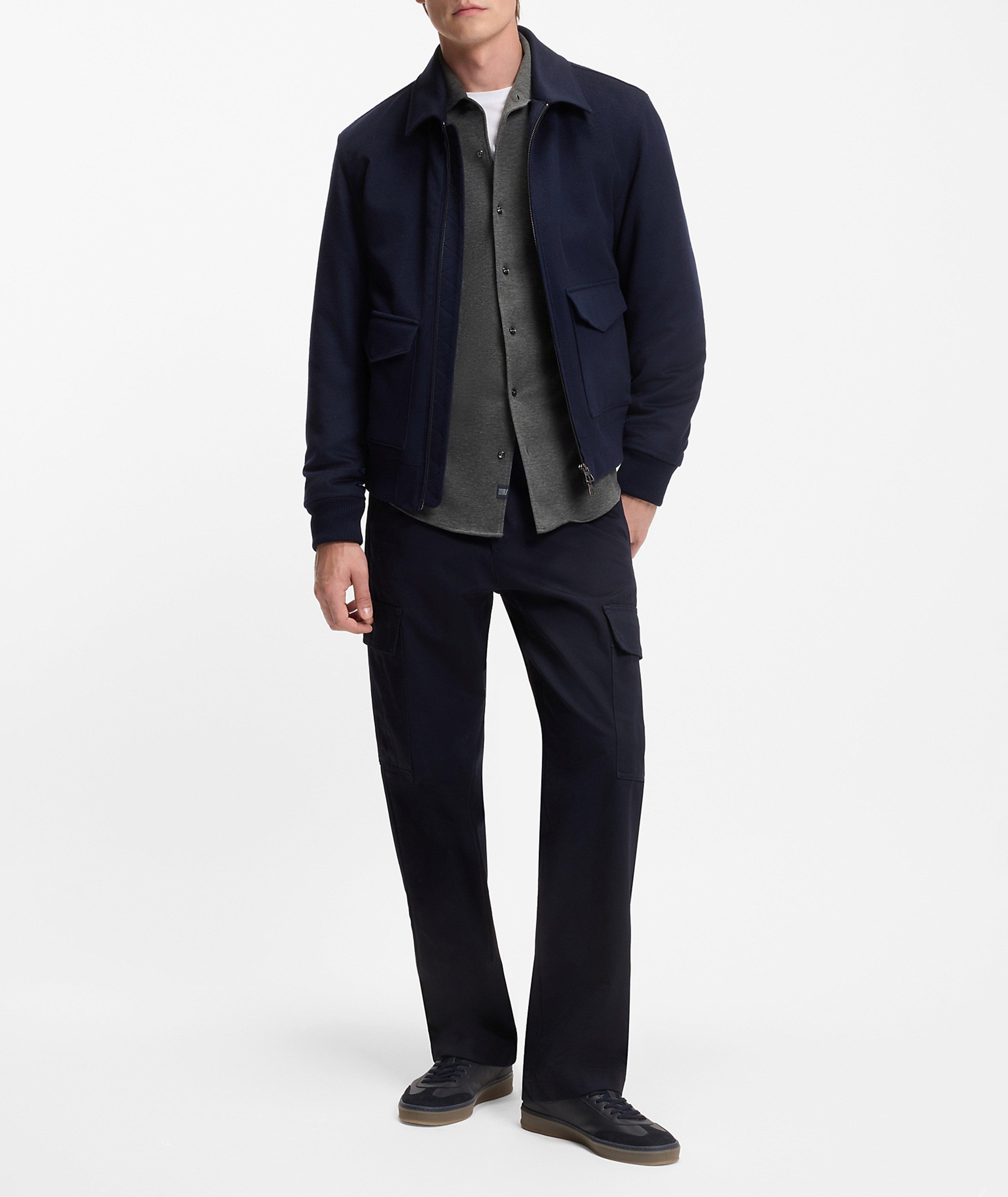 X BECKHAM Rudy Slim-Fit Dress Shirt image 5