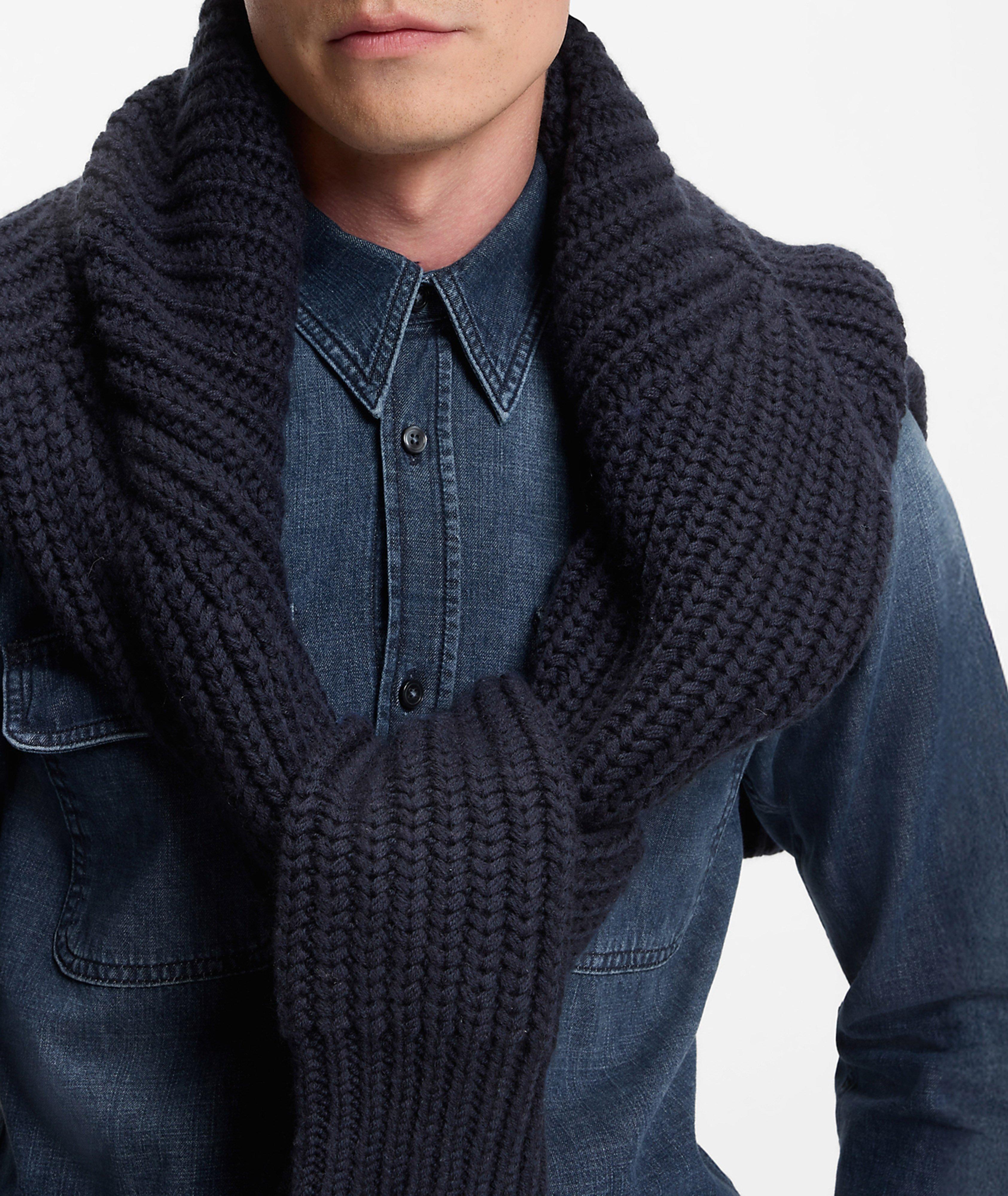 Chemise en denim de coton X BECKHAM image 3