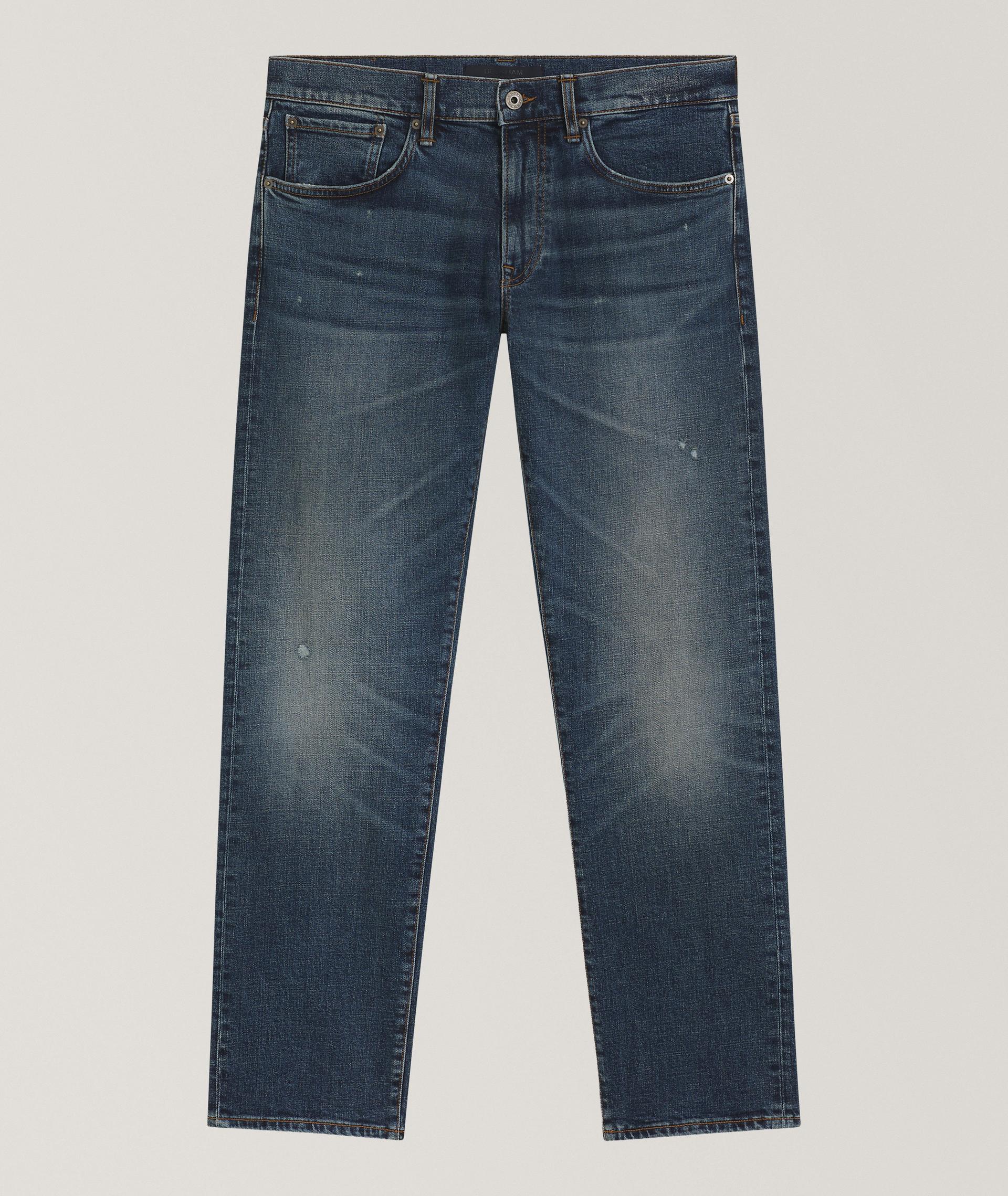 X BECKHAM Slim-Fit Faded Jeans image 0