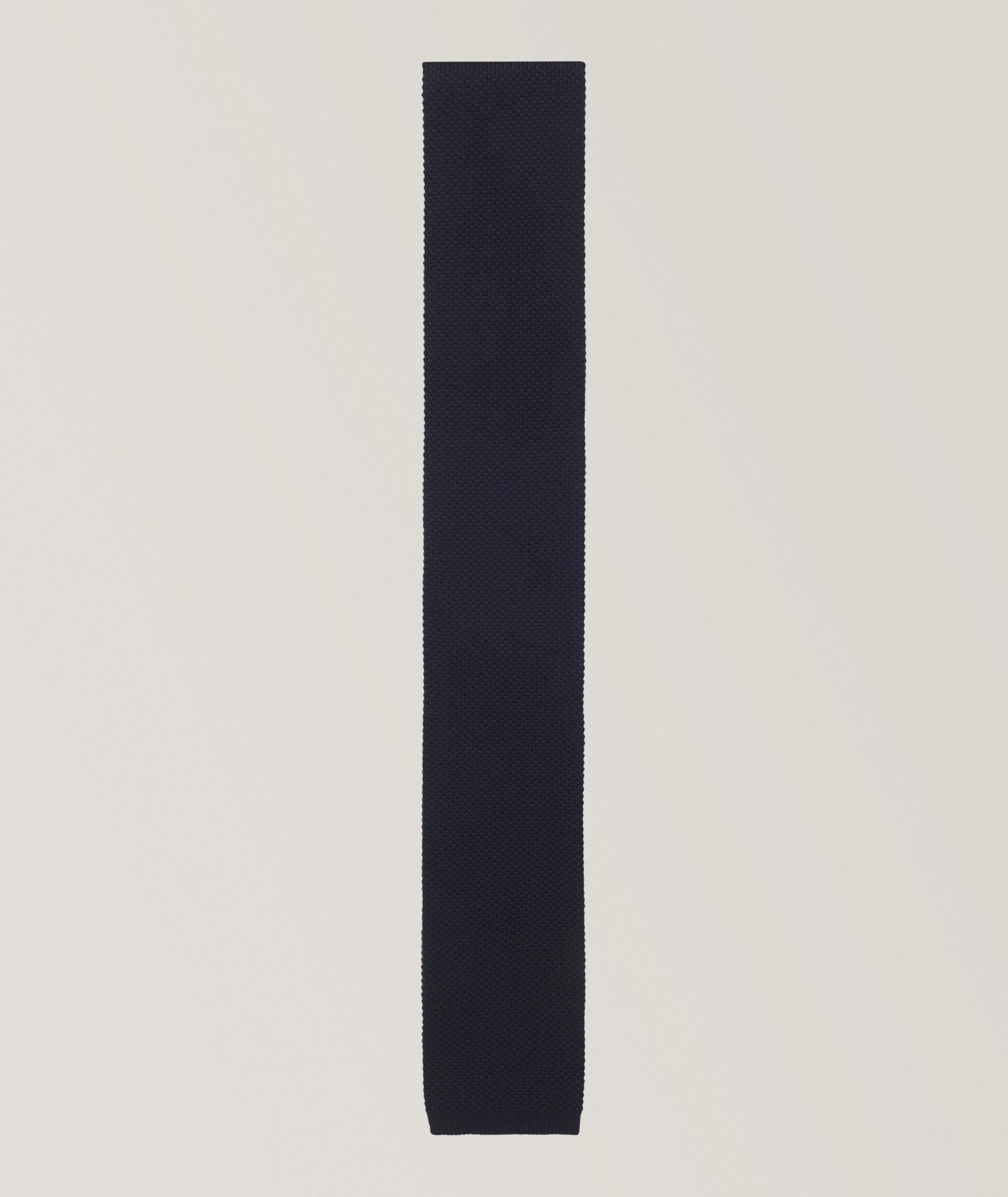 X BECKHAM Knitted Wool Tie image 0