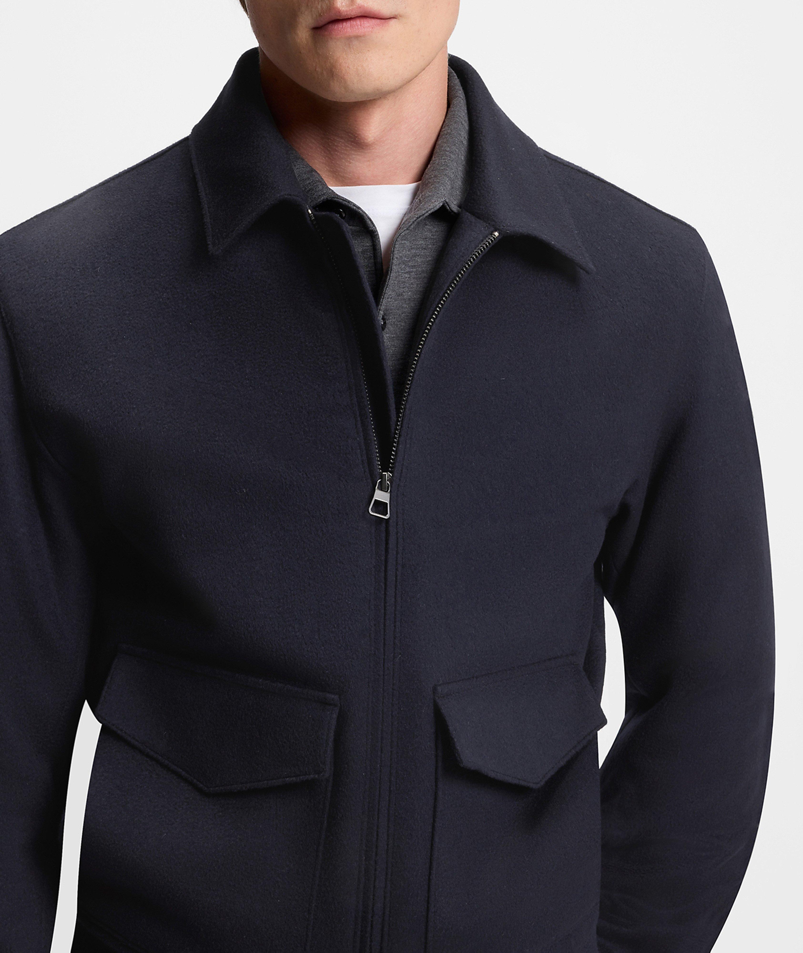 X BECKHAM Cinsun Wool-Cashmere Jacket image 3