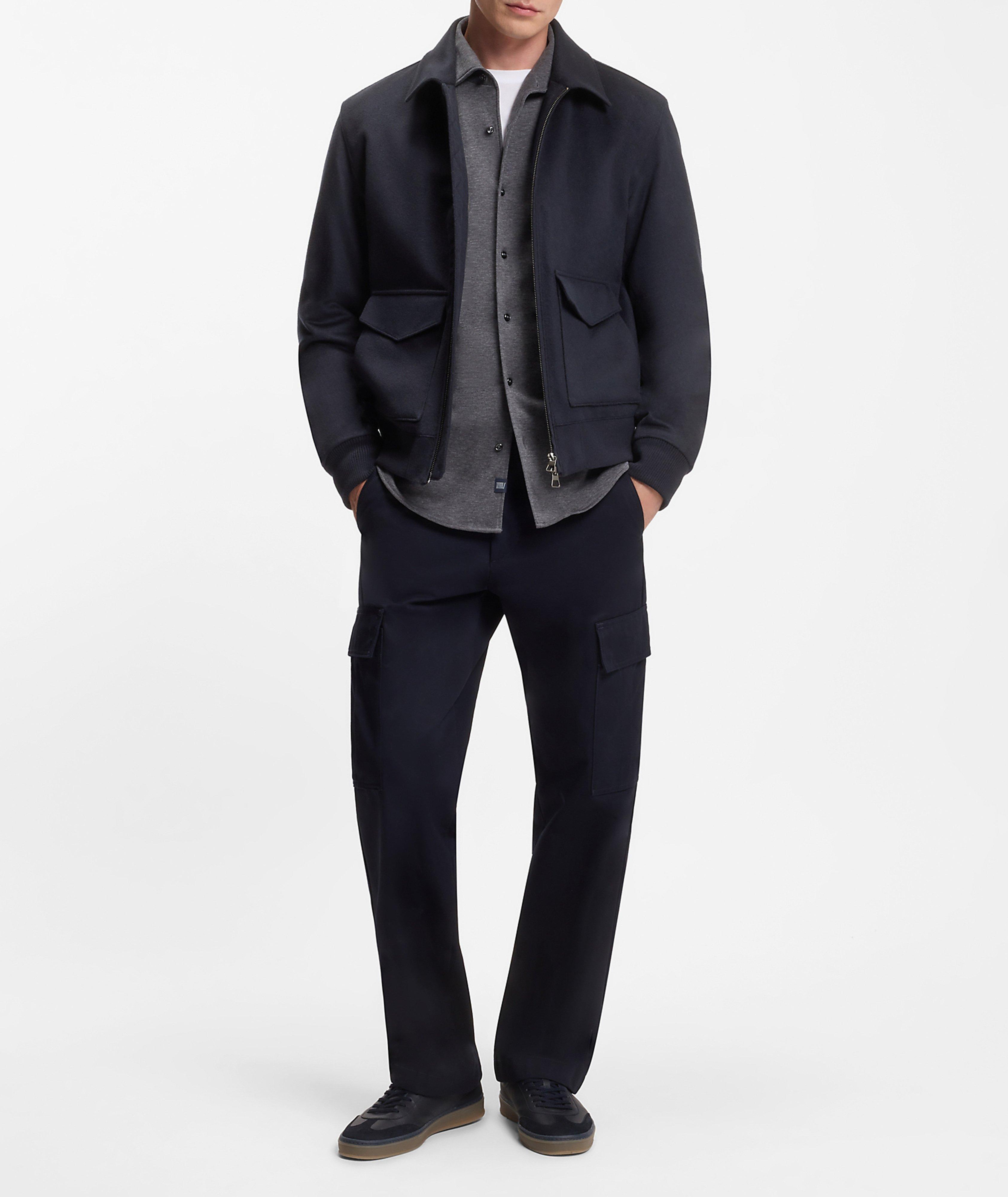 X BECKHAM Cinsun Wool-Cashmere Jacket image 4