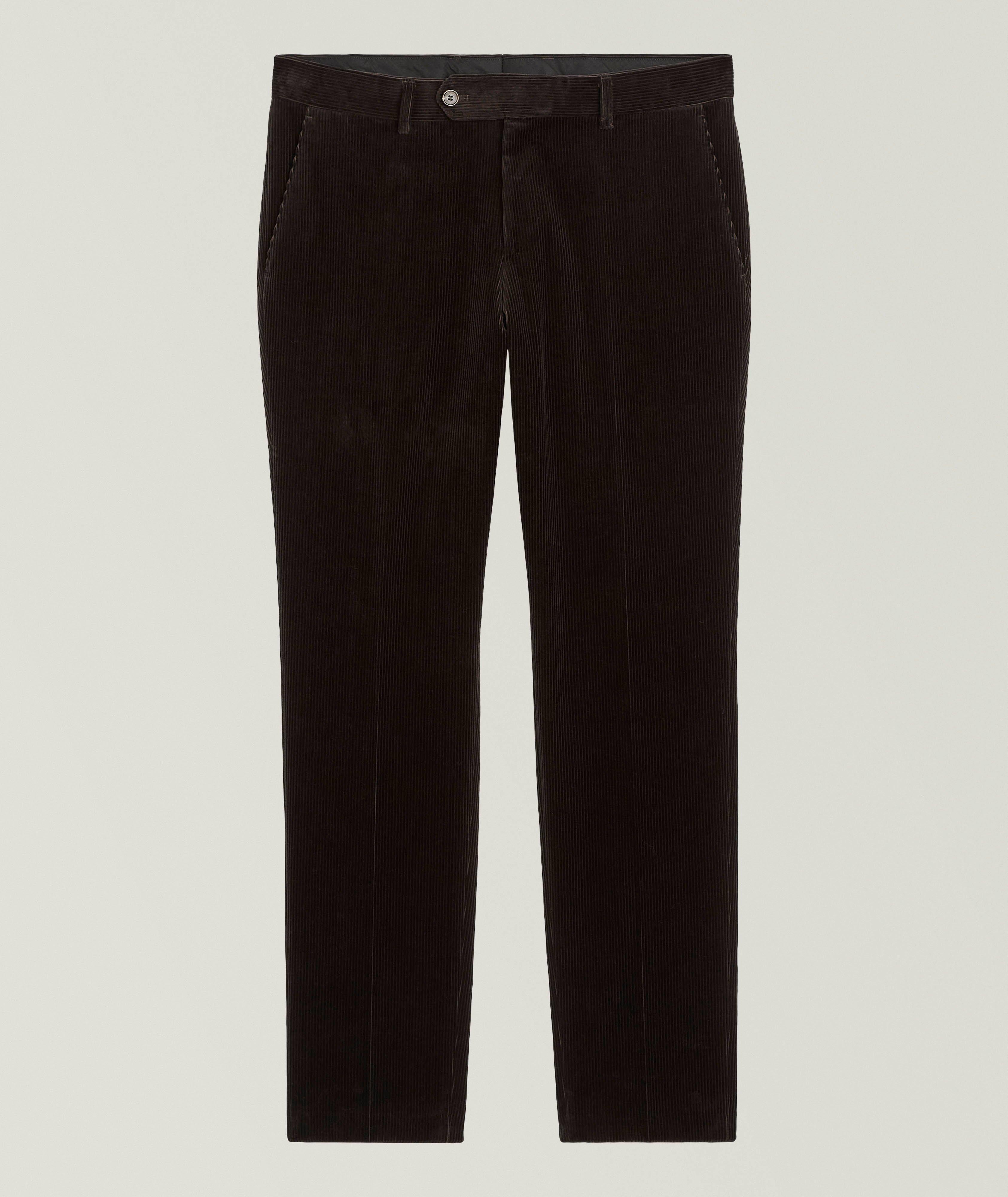 X BECKHAM Pleated Stripe Dress Pants  image 0