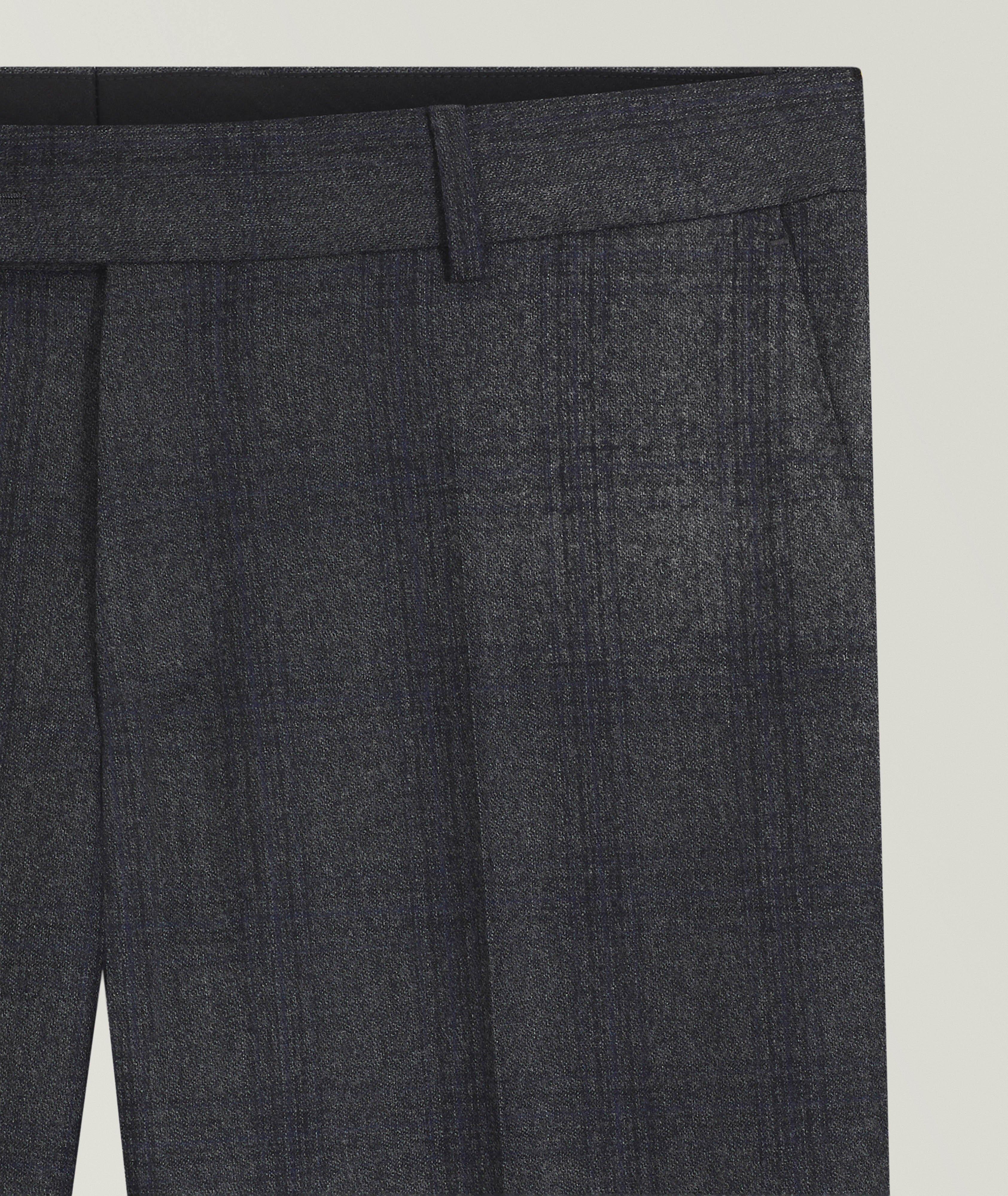 X BECKHAM Pleated Checked Dress Pants  image 1